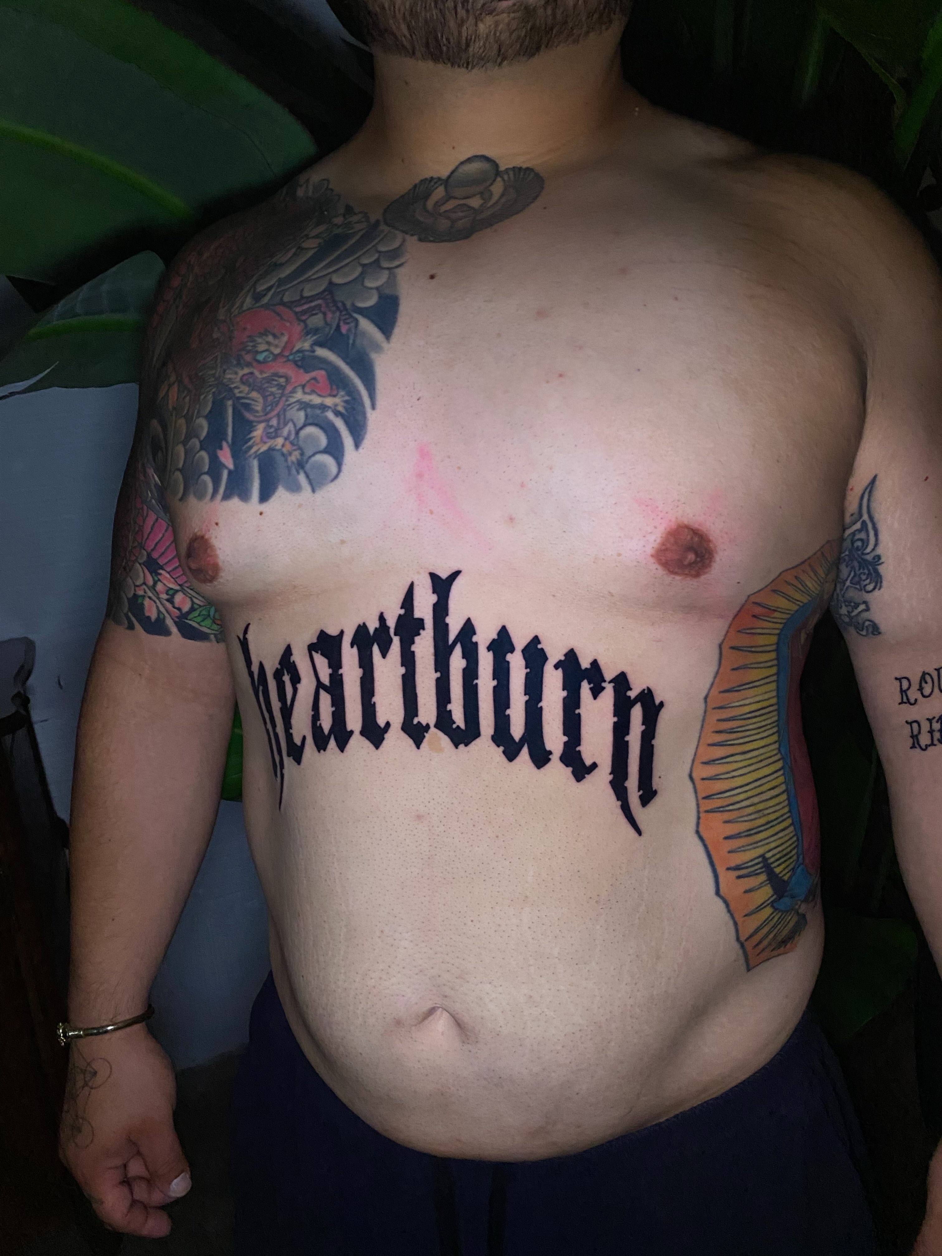 Tattoo by @gunnar_tatts — american_traditional, lettering_script