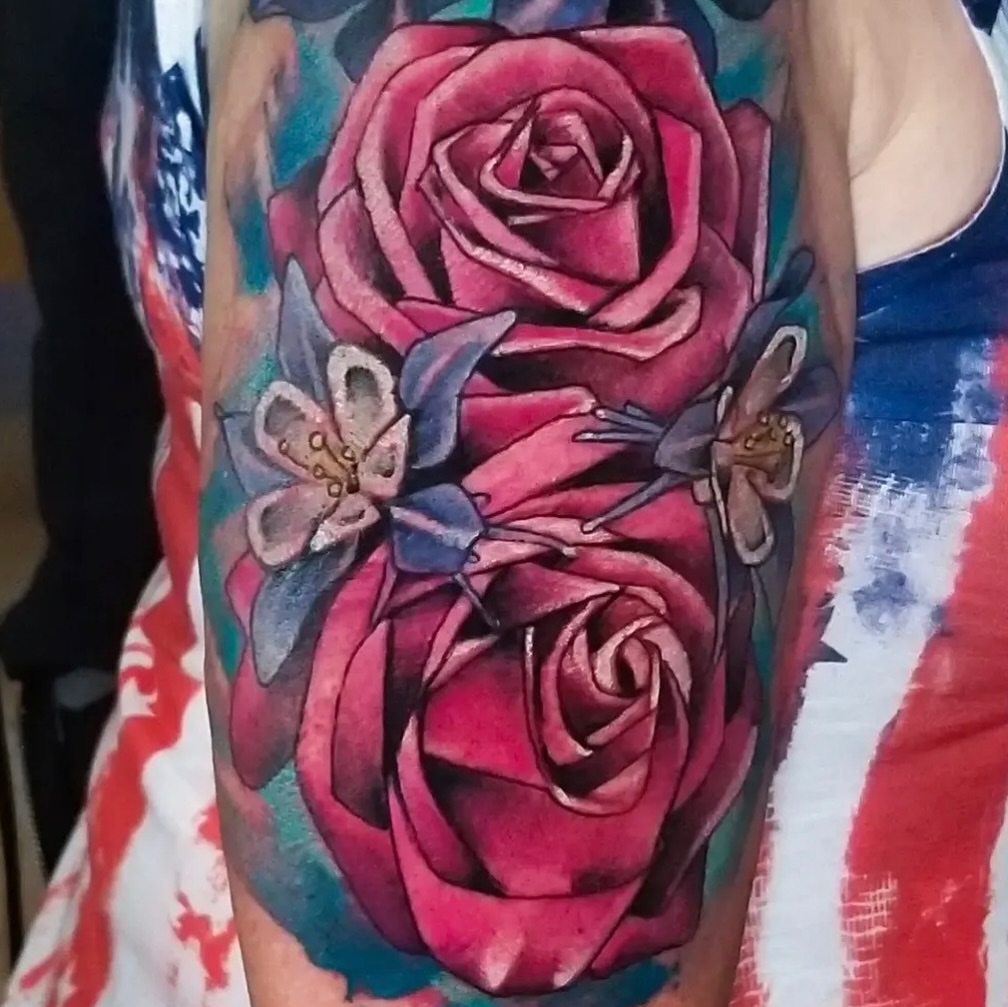 Tattoo by @artbyseth — realism, dotwork