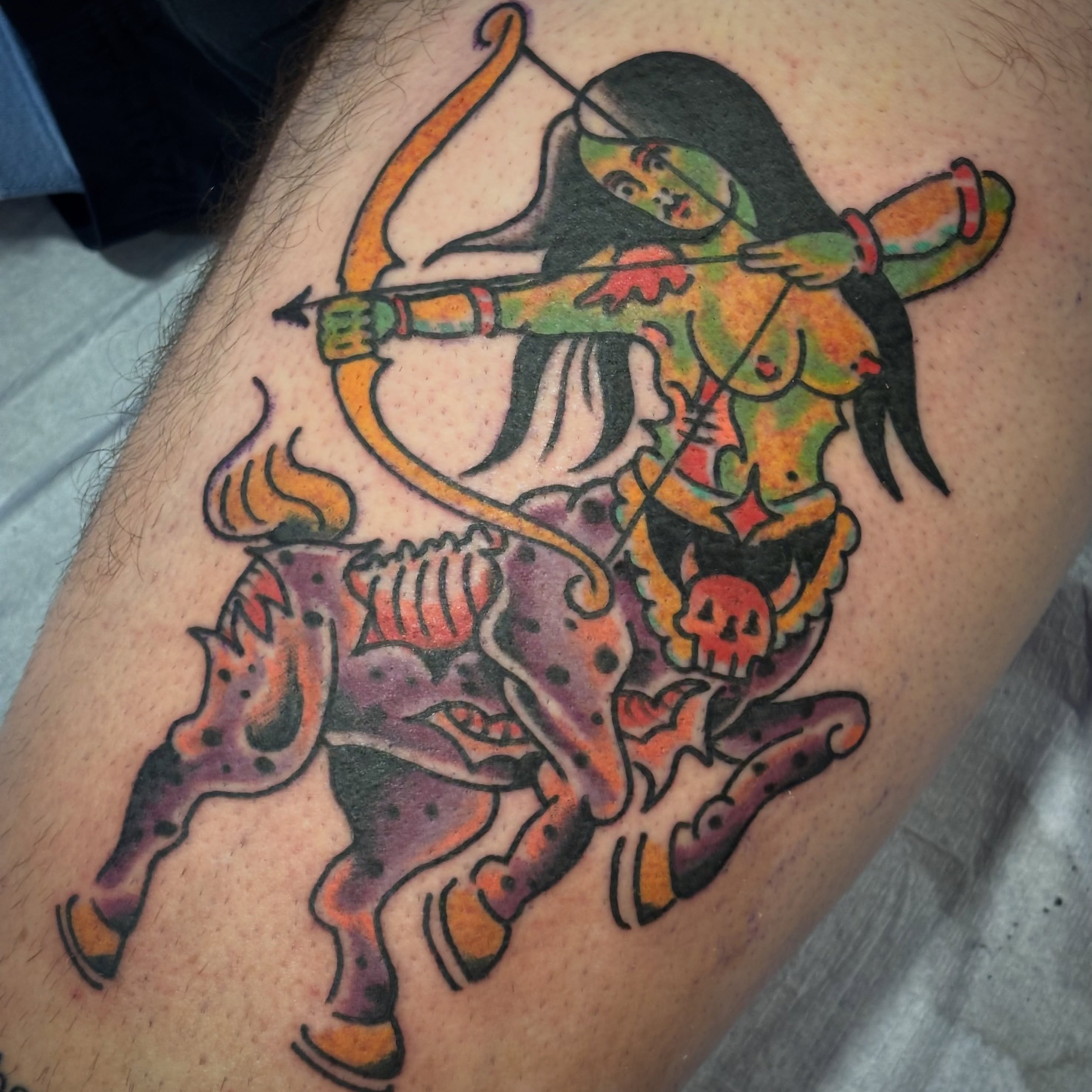 Tattoo by @lone_duck — american_traditional