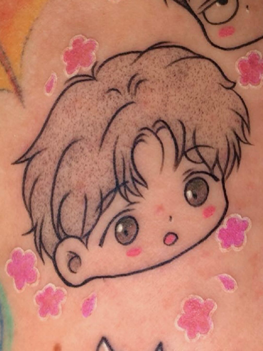 Tattoo by @maddiegtattoos — anime