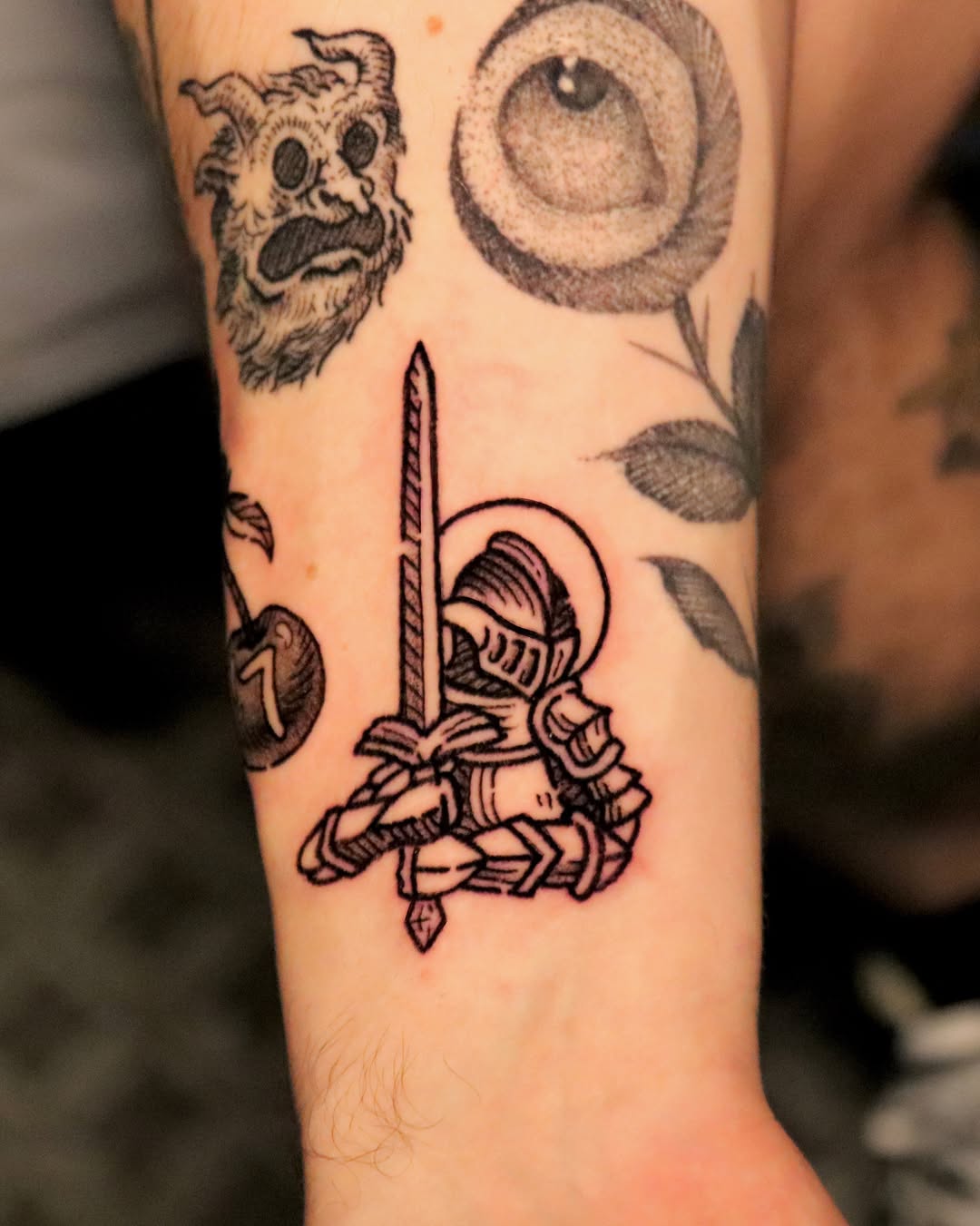 Tattoo by @gmmck_tattoo — black_and_grey