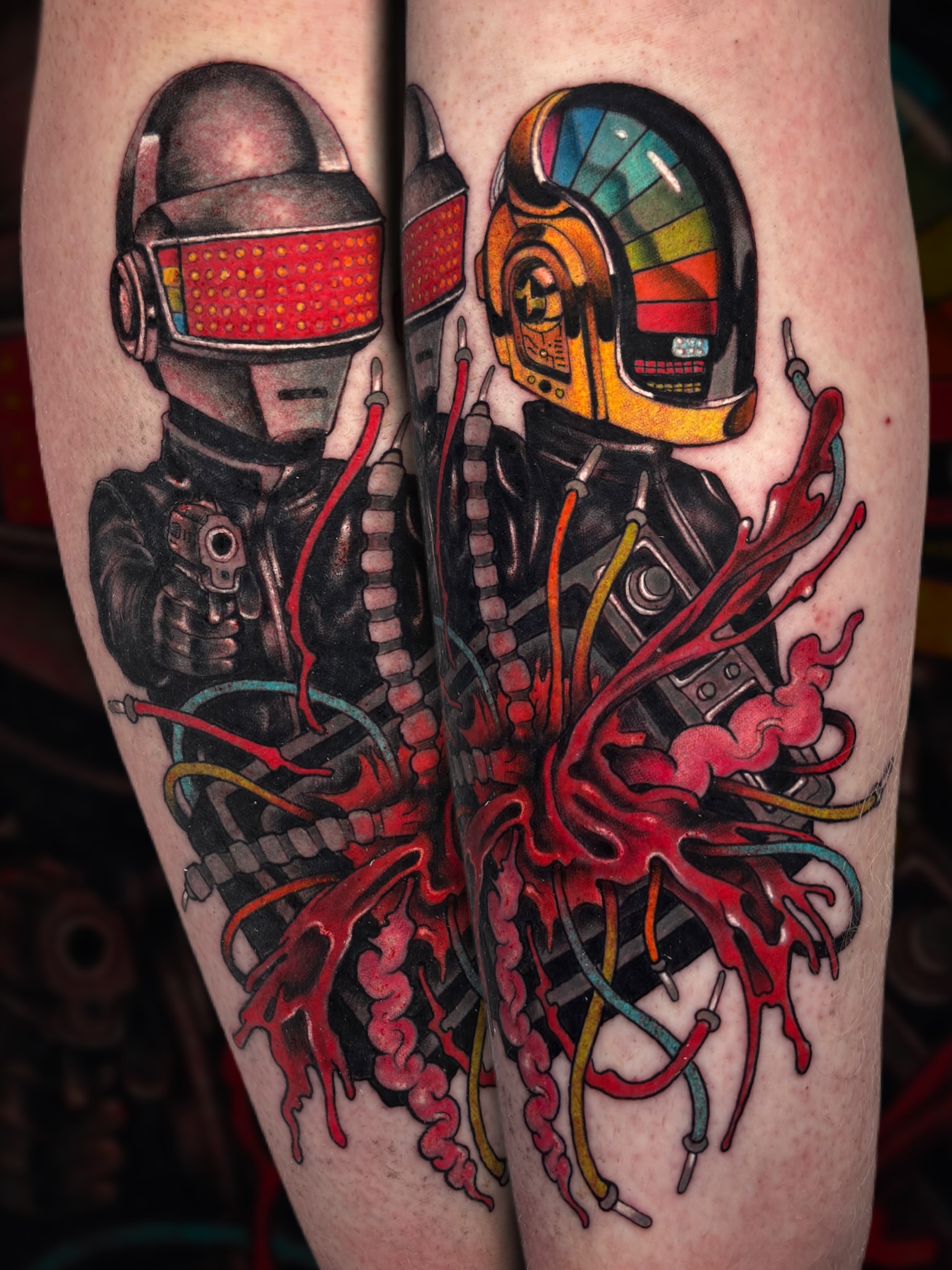 Tattoo by @shaneklos โ dotwork, geometric