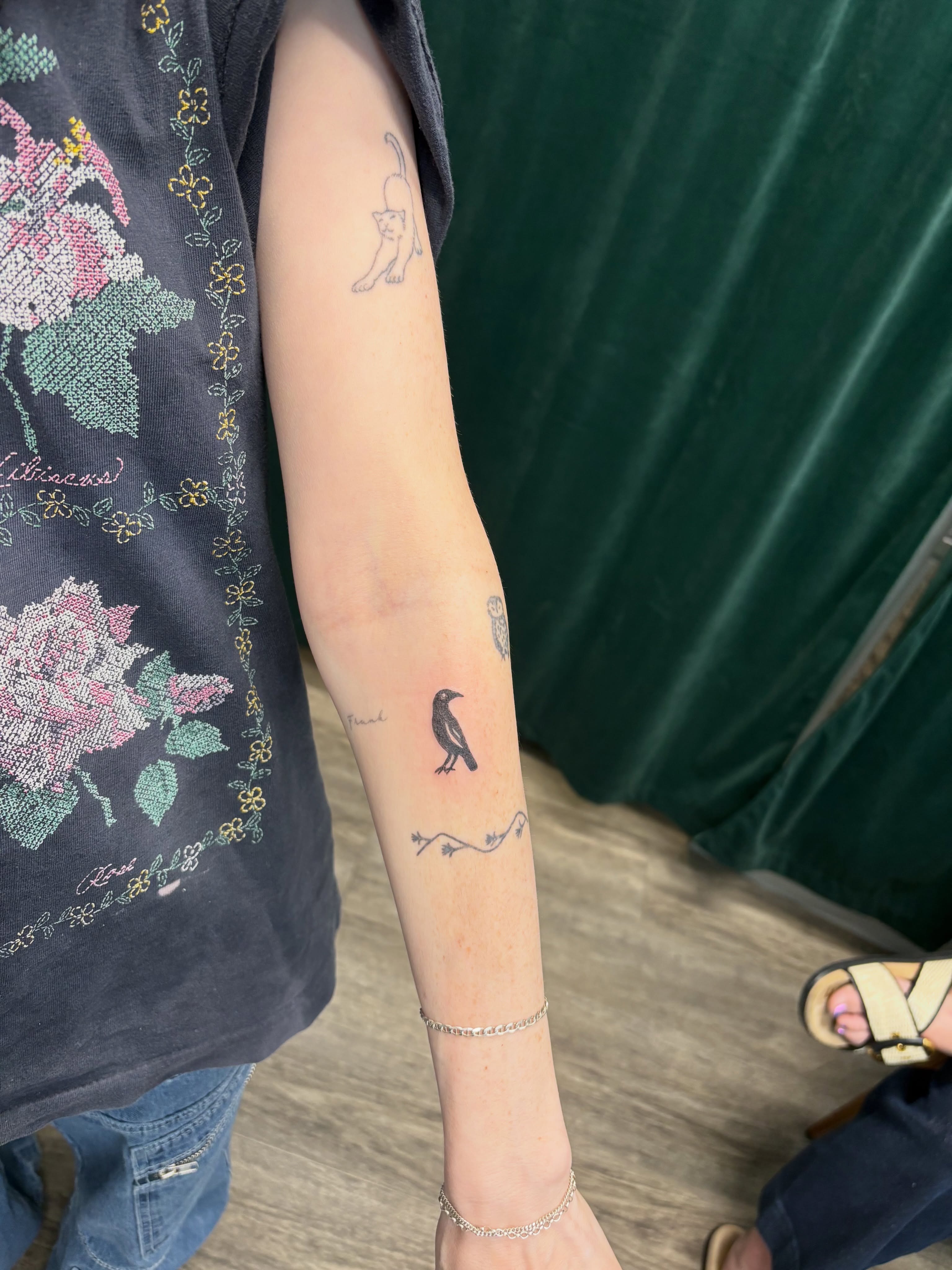 Tattoo by @tinyelephant_ink — black_and_grey