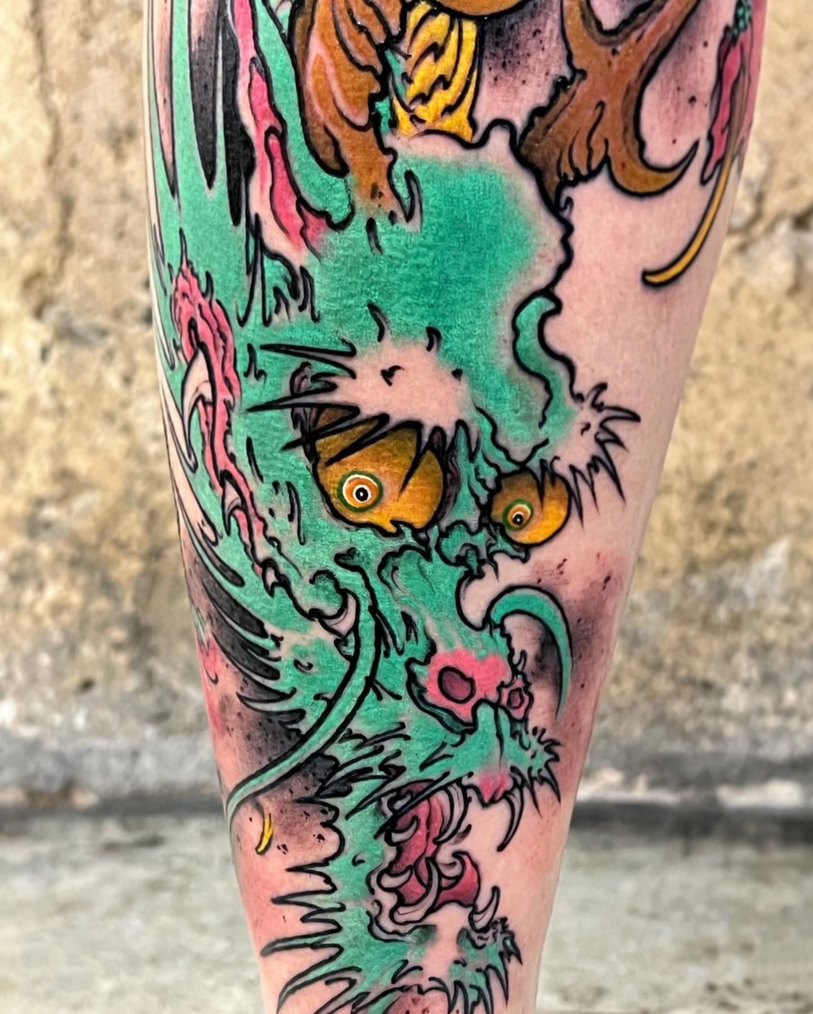 Tattoo by @jimmyyuen — new_school