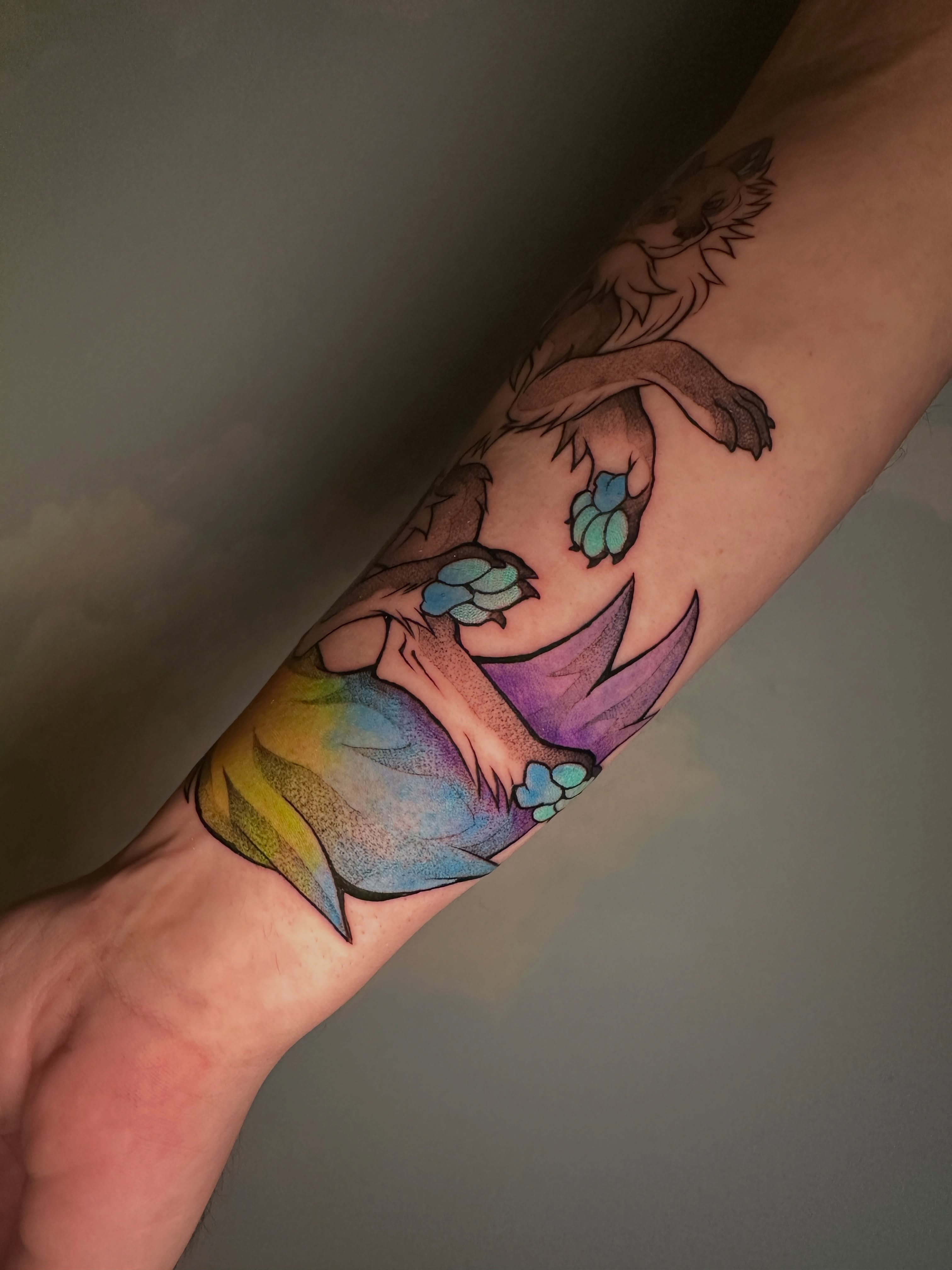 Tattoo by @deggy_tattoo — dotwork