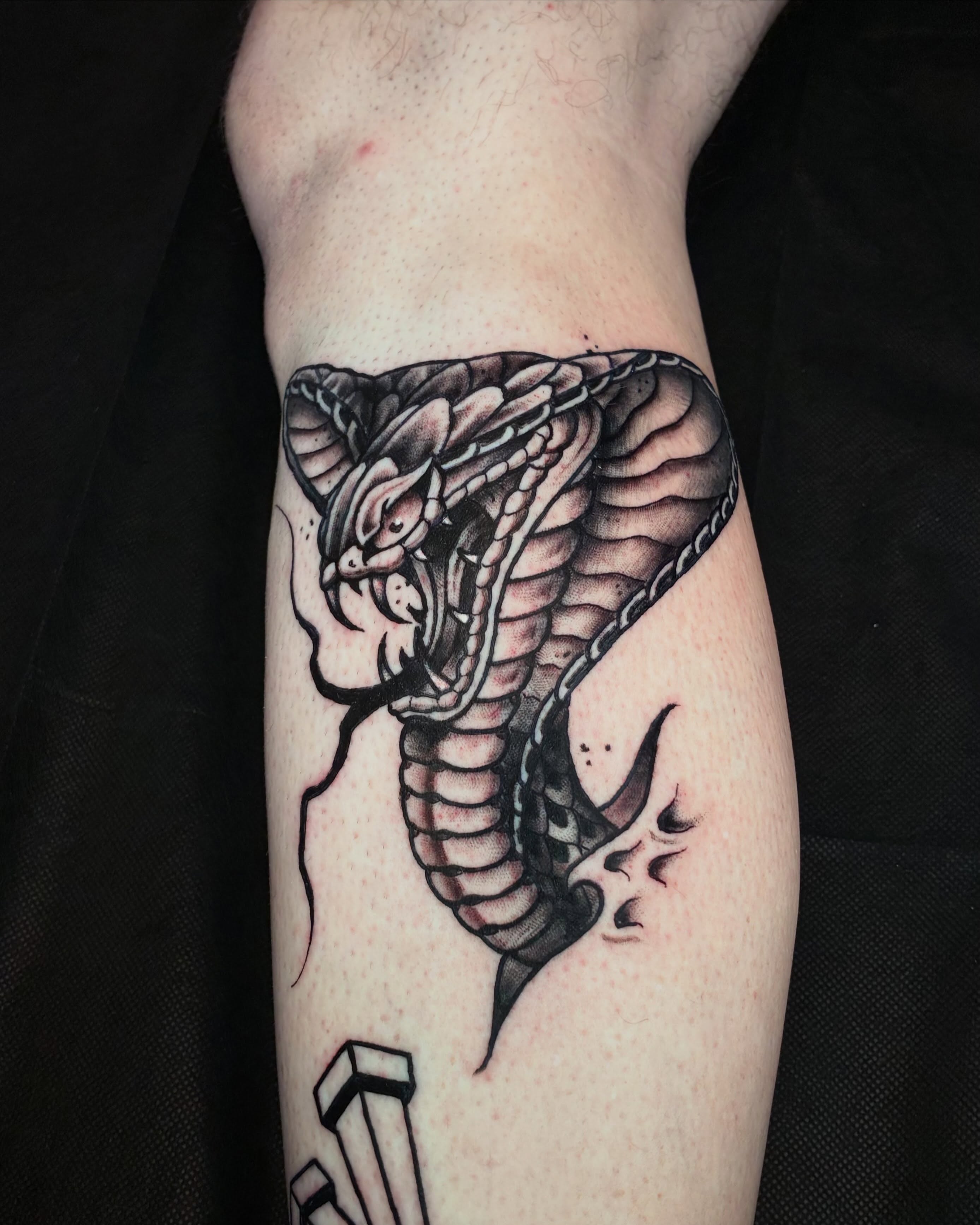 Tattoo by @heavyhandles — black_and_grey
