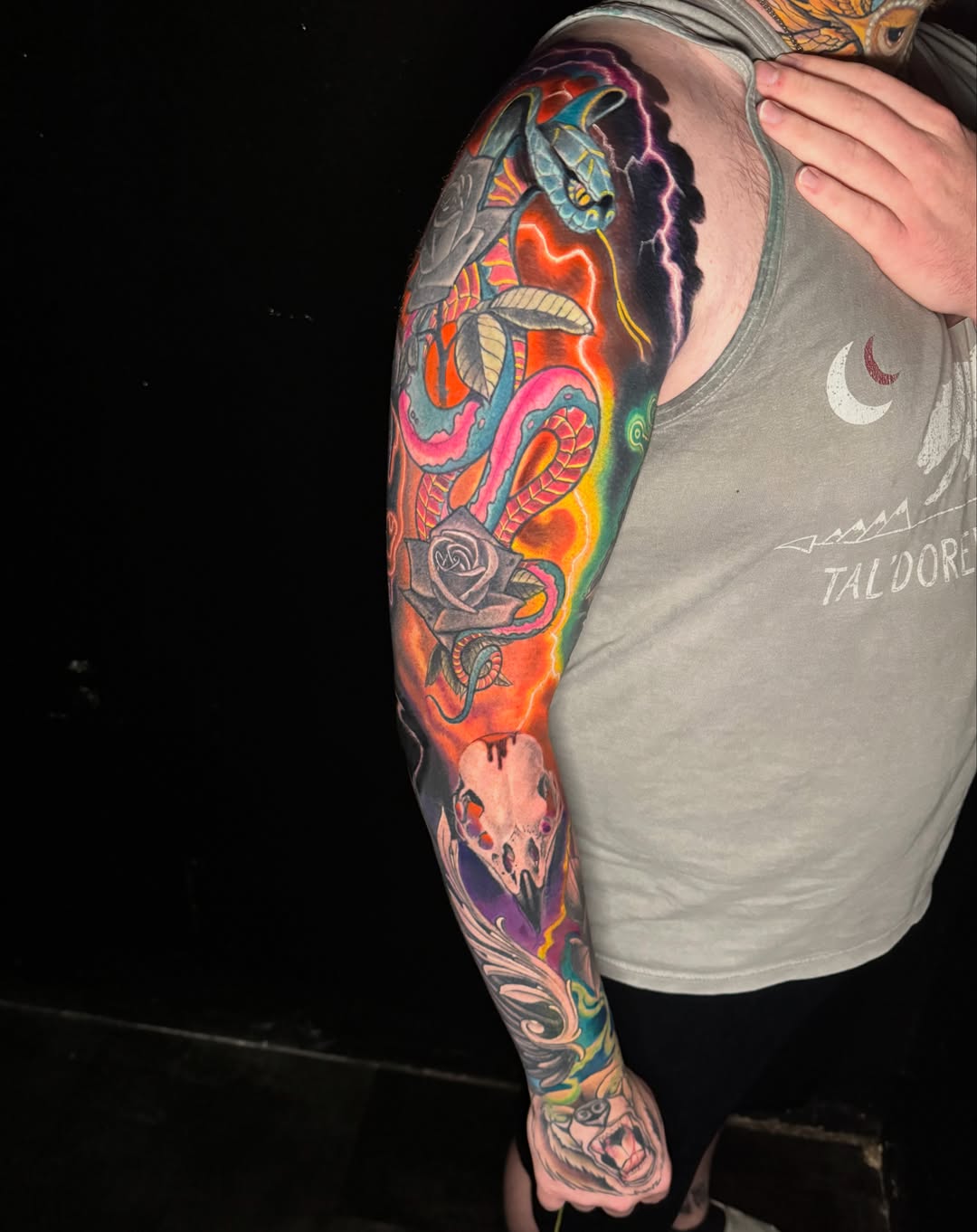 Tattoo by @tattoosbybacon โ new_school