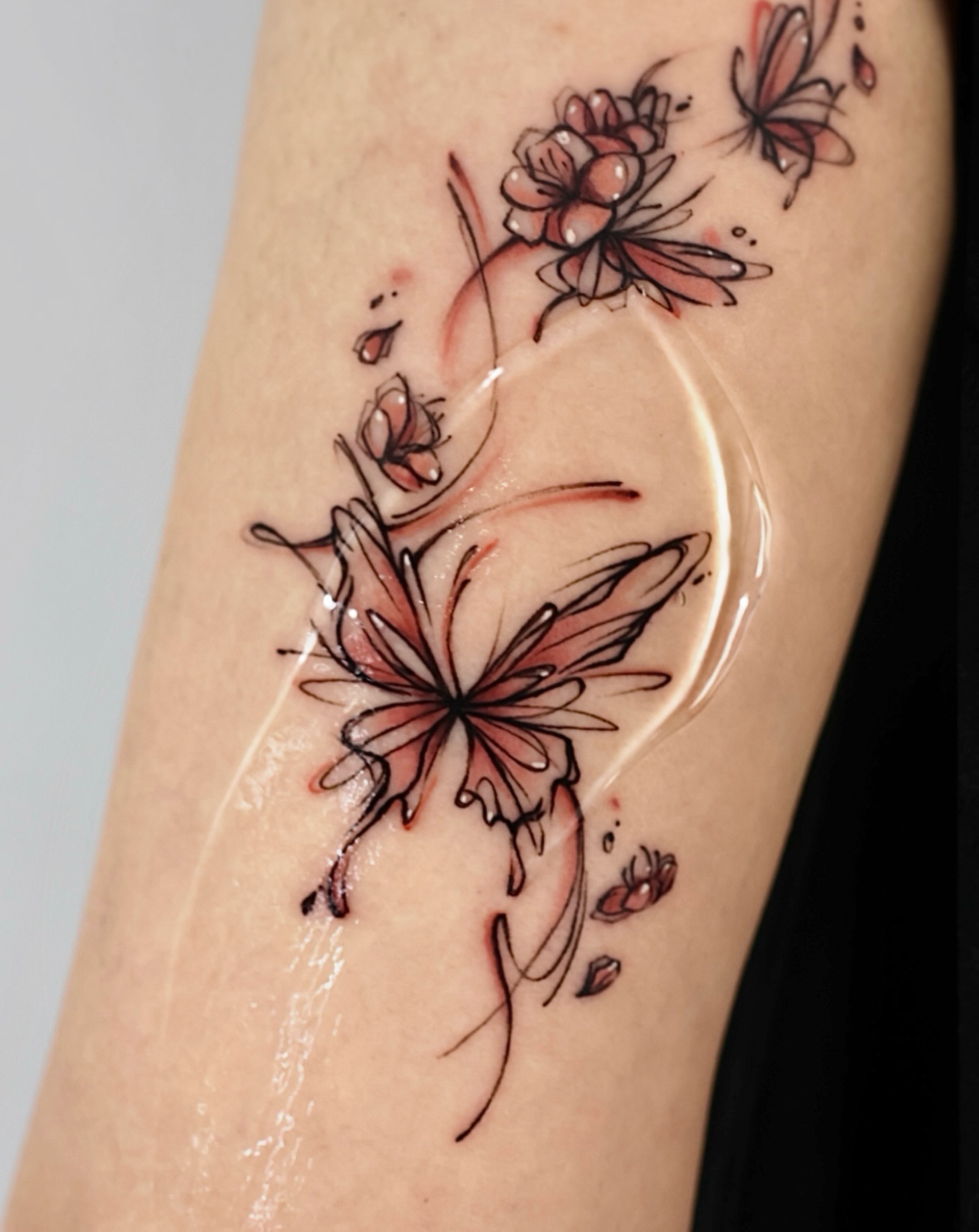 Tattoo by @neonghae — new_school, watercolor