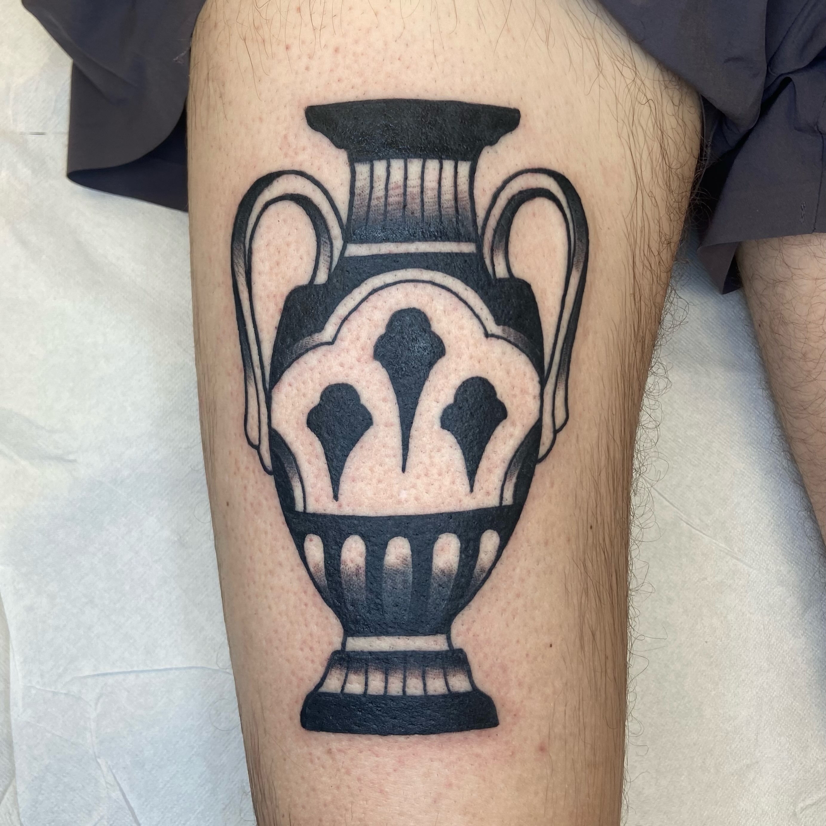 Tattoo by @dietrich_tattooer — black_and_grey