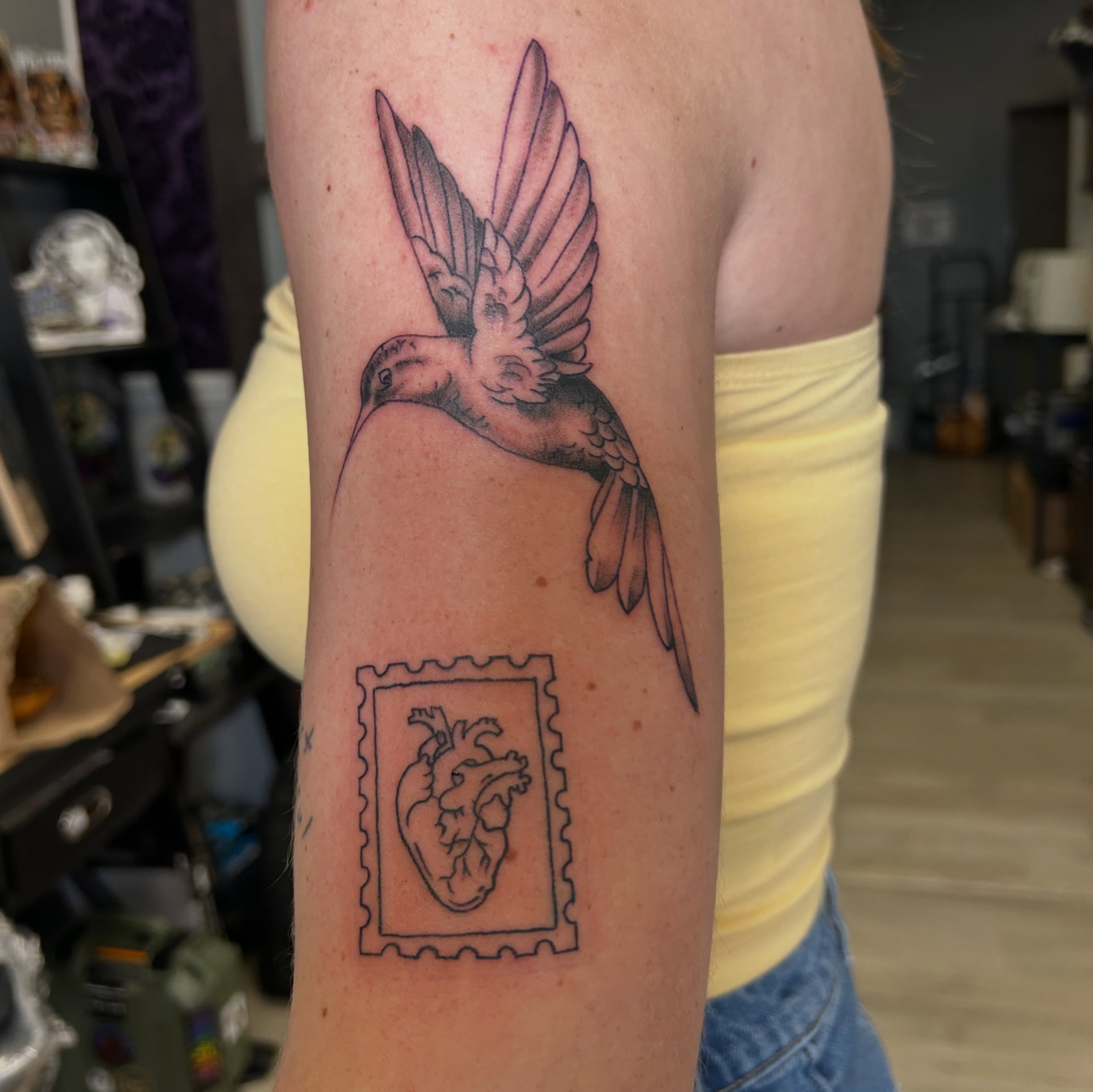 Tattoo by @esaconytattoo — black_and_grey