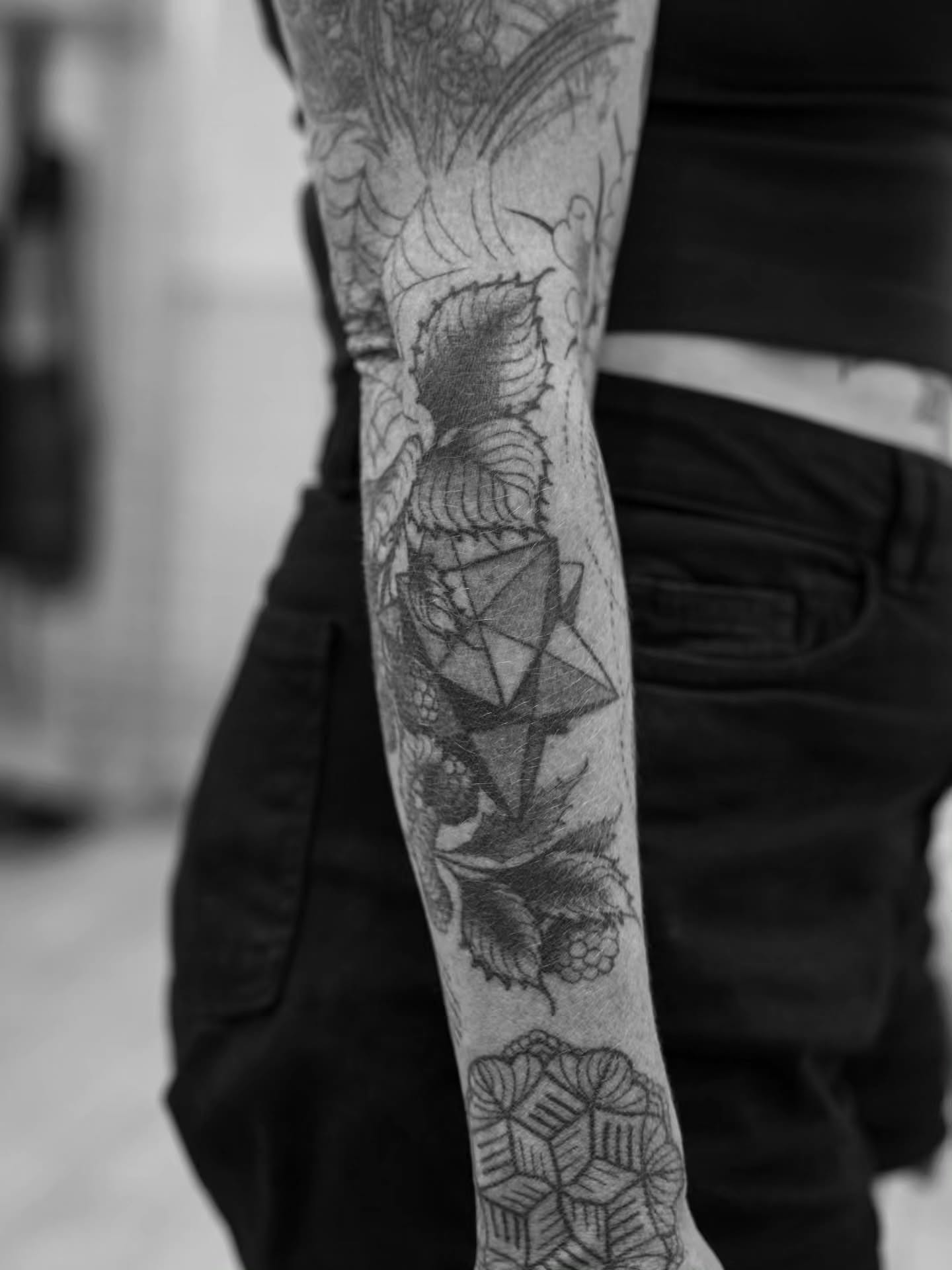 Tattoo by @bramadey — geometric