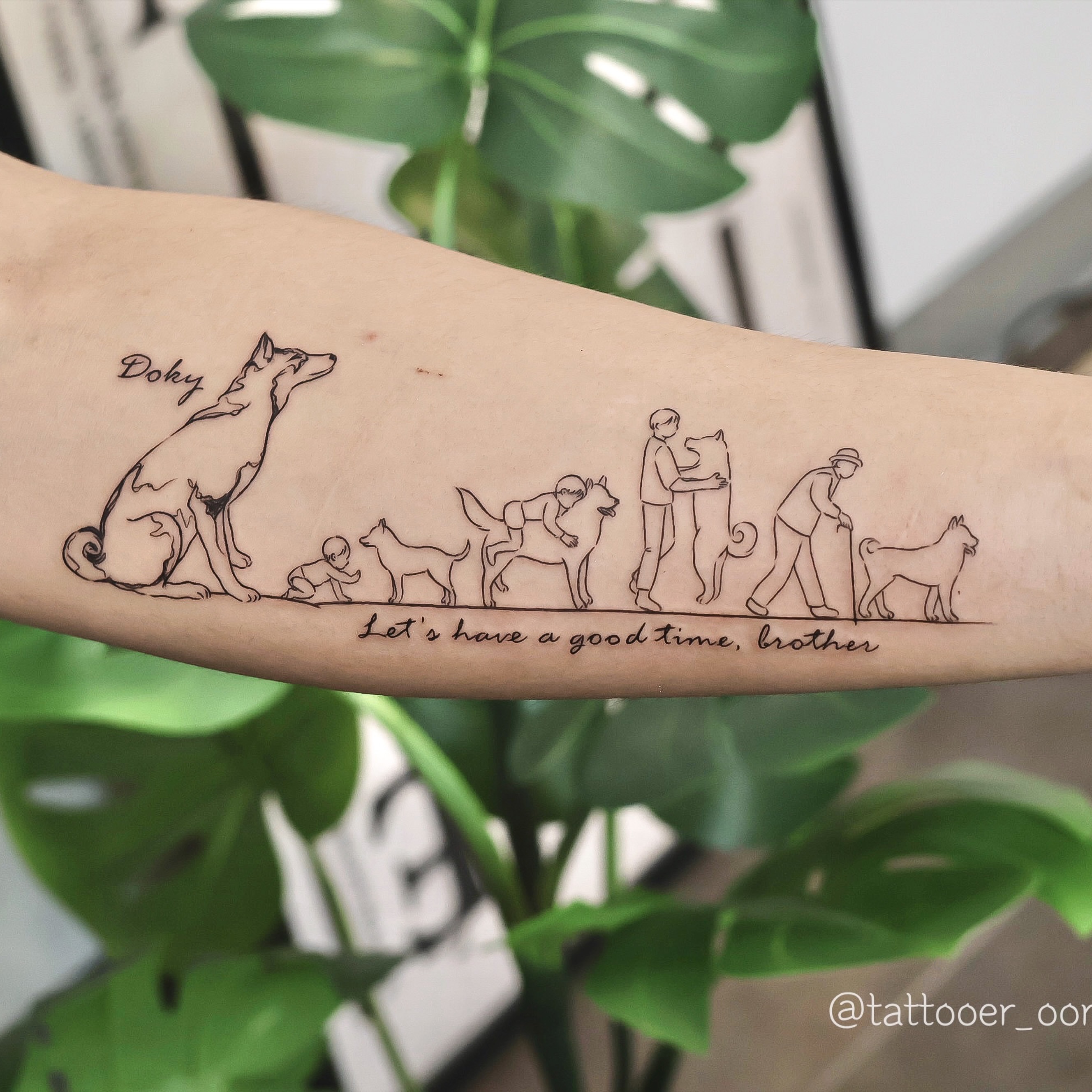 Tattoo by @tattooer_oom — fine_line