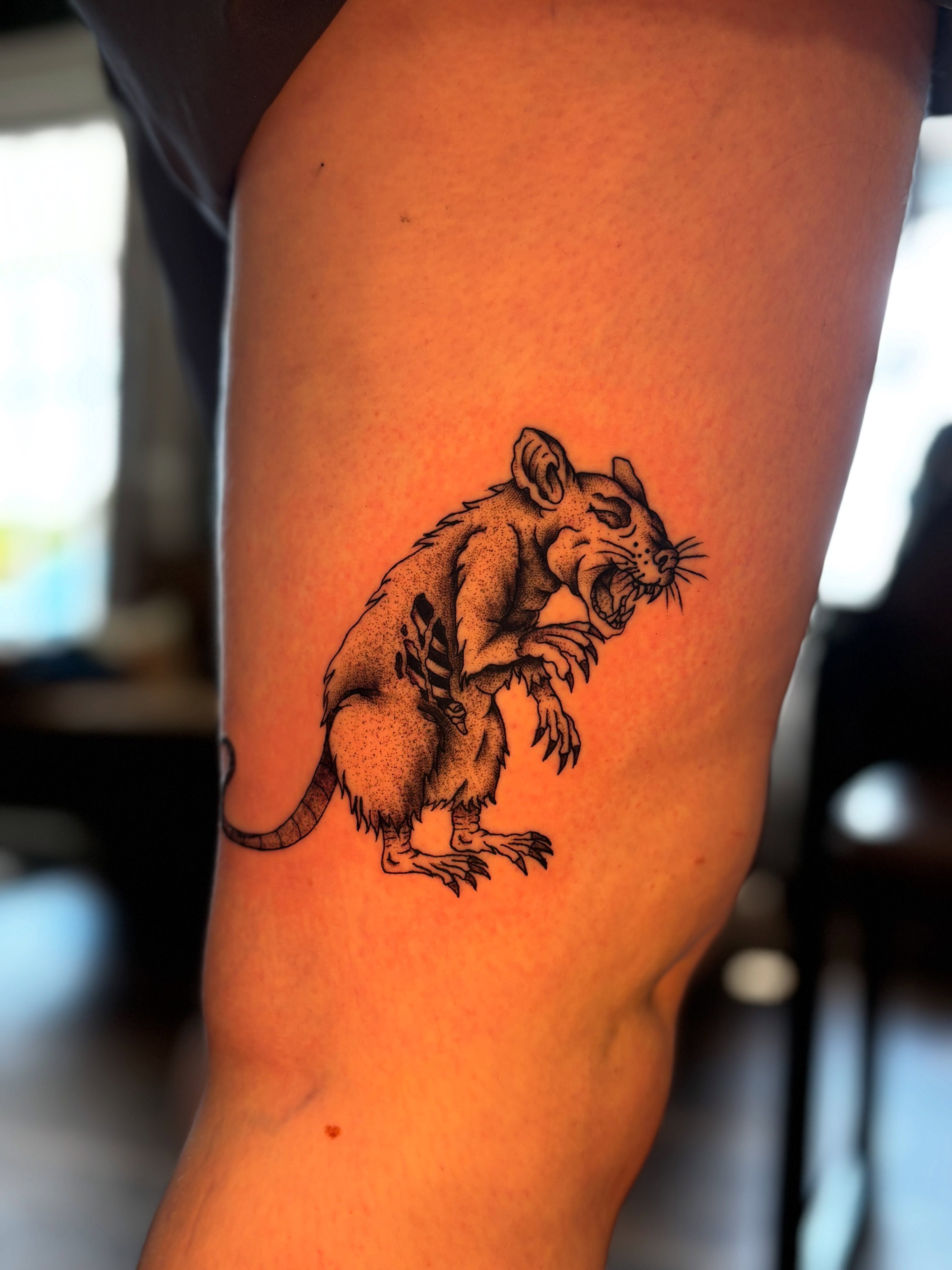 Tattoo by @tattoosbyjonb — dotwork
