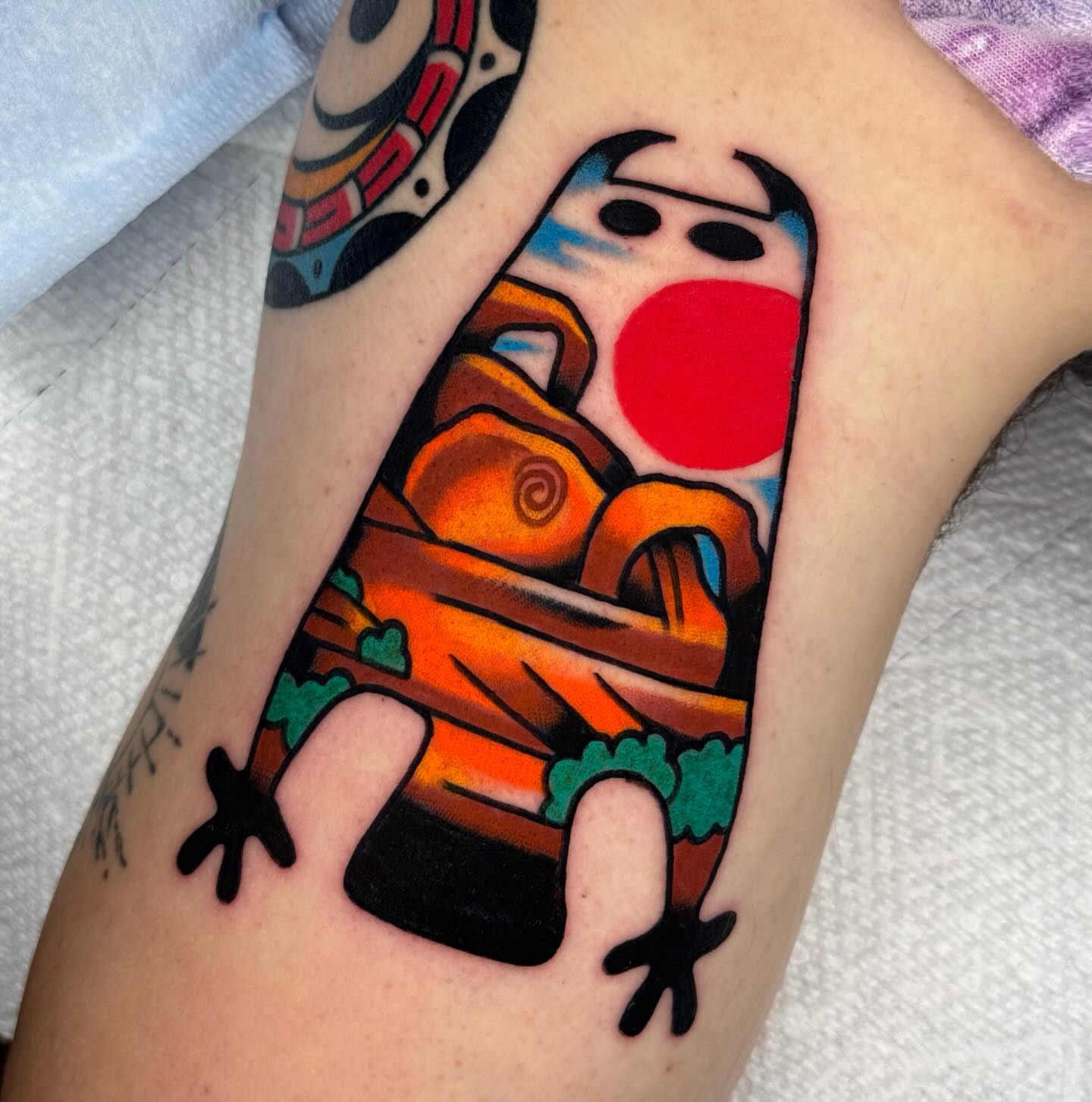 Tattoo by @jessbakertattoo — new_school