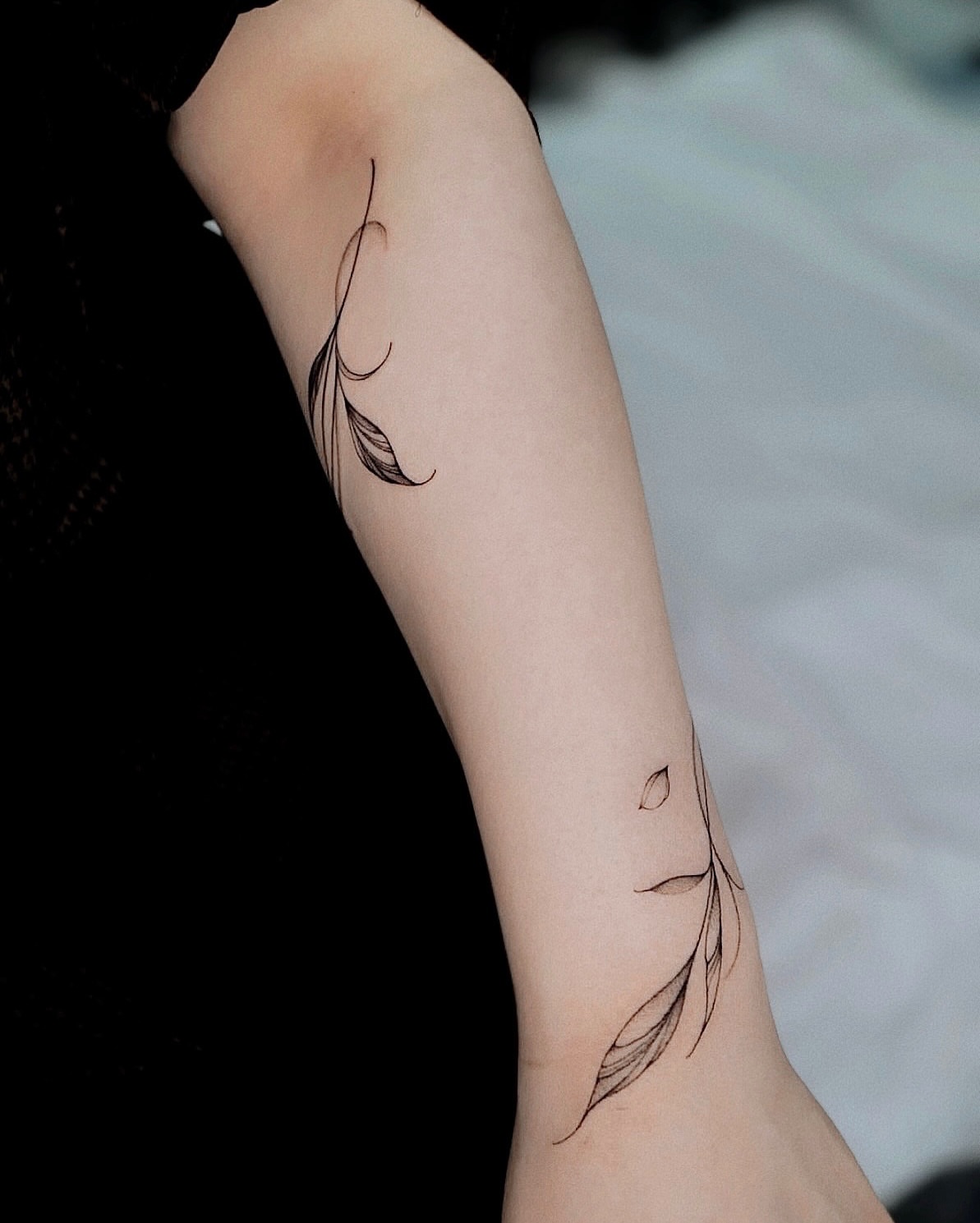 Tattoo by @yeowool_tattooer — fine_line
