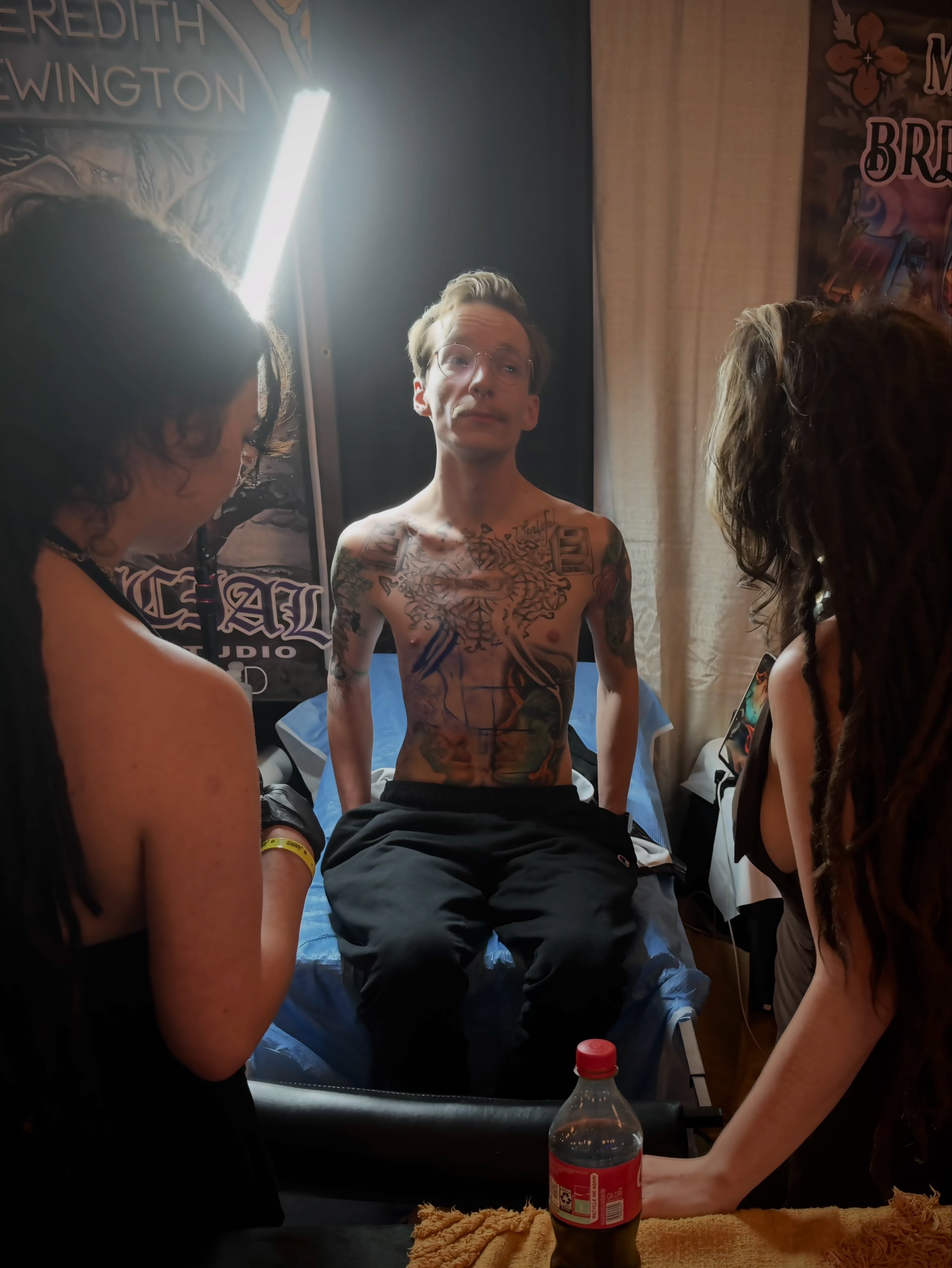Chest tattoo American traditional tattoo on the chest by ✨Meredith Brewington✨ Maryland Tattoo