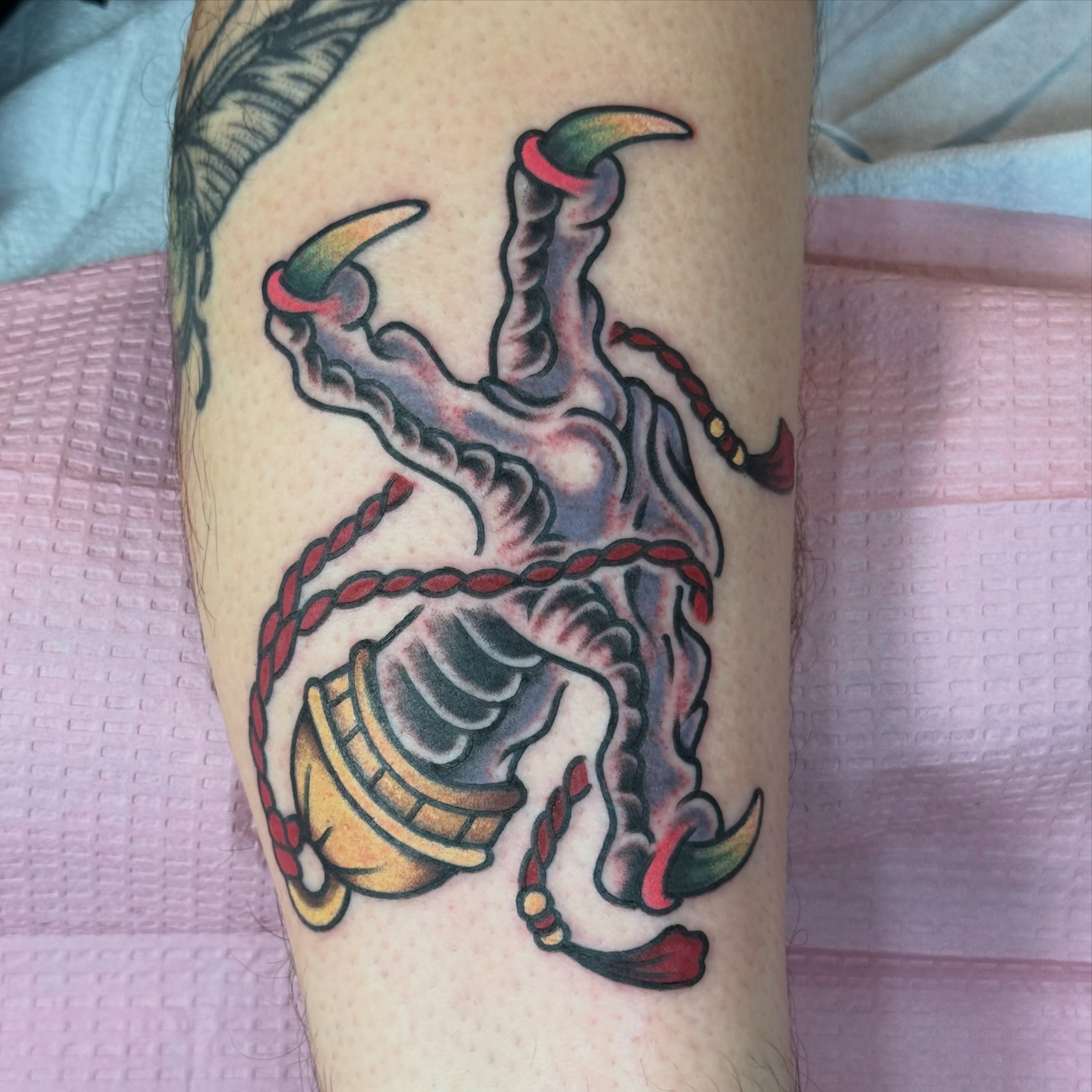 Tattoo by @meathookmanicure — american_traditional