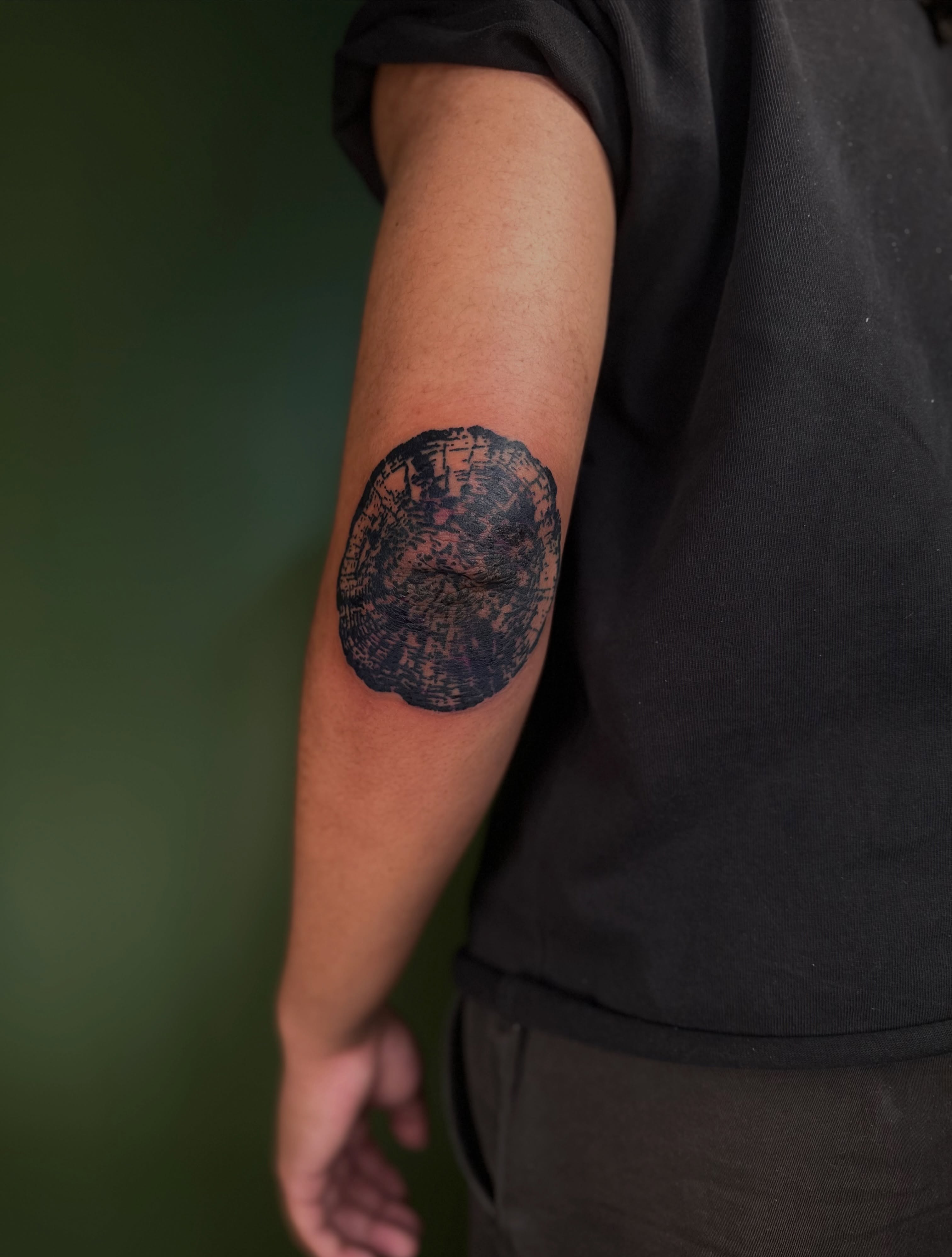 Tattoo by @tapiotats — black_and_grey