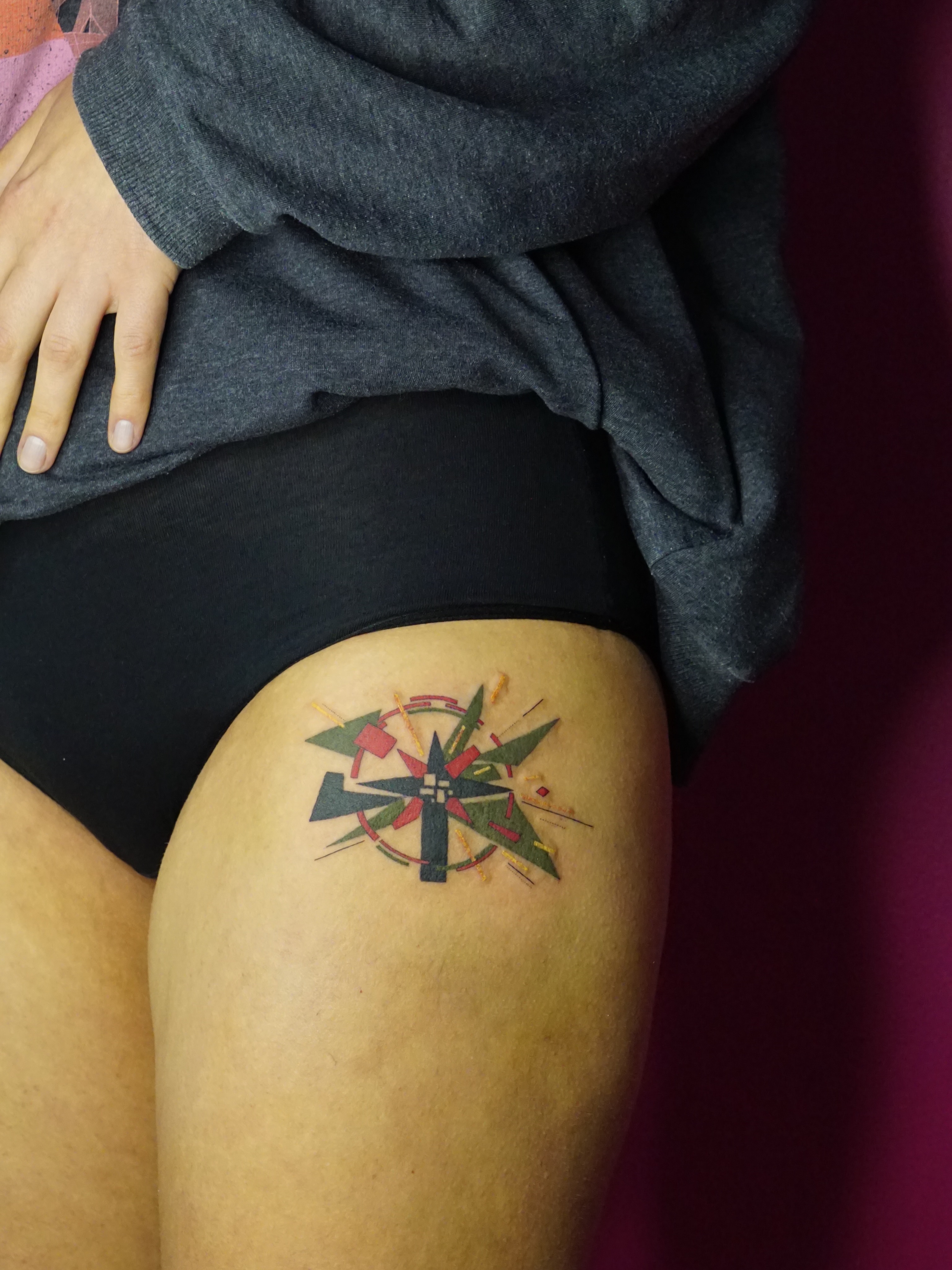 Tattoo by @lub_lub_art β geometric