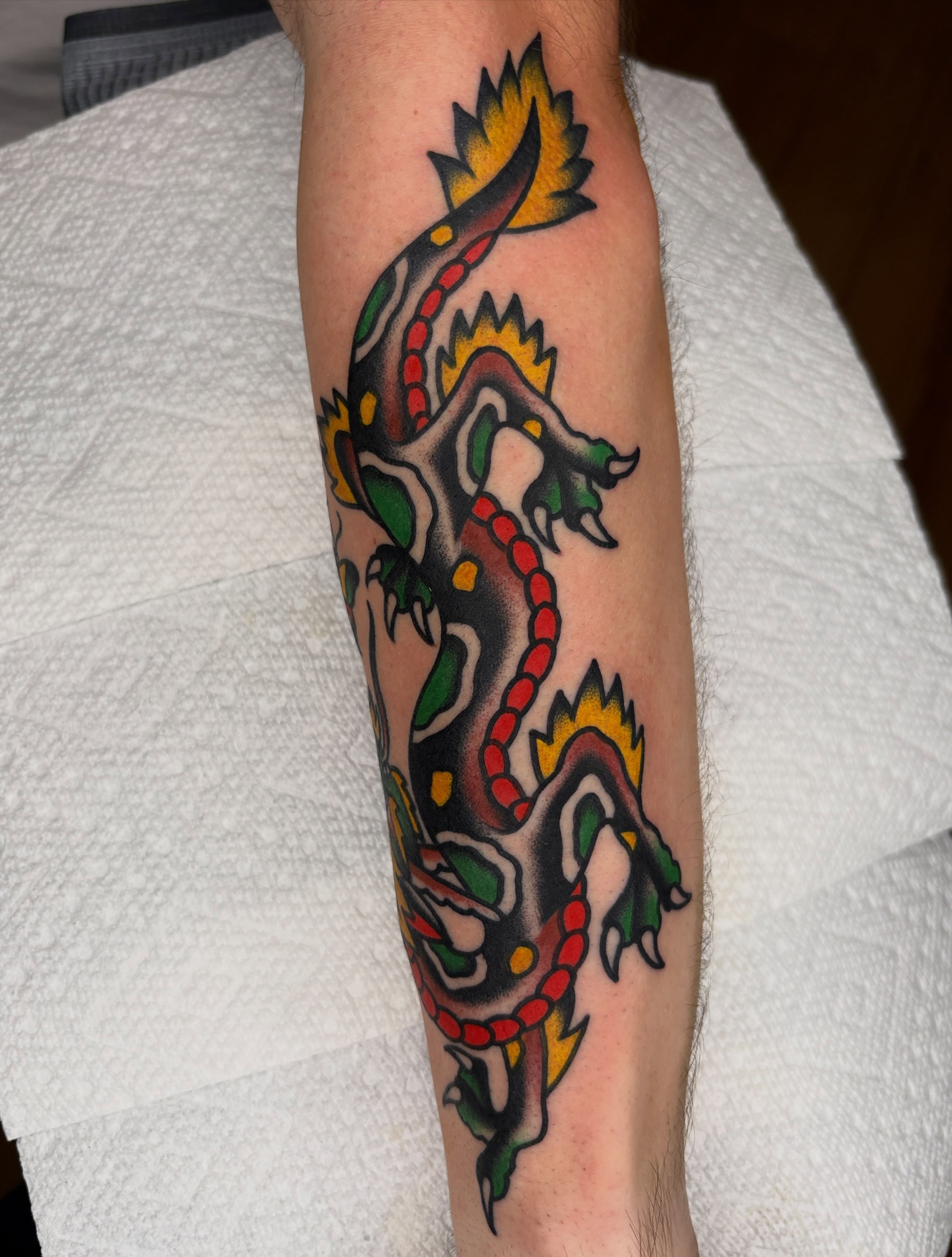Tattoo by @johnlemonnyc — american_traditional