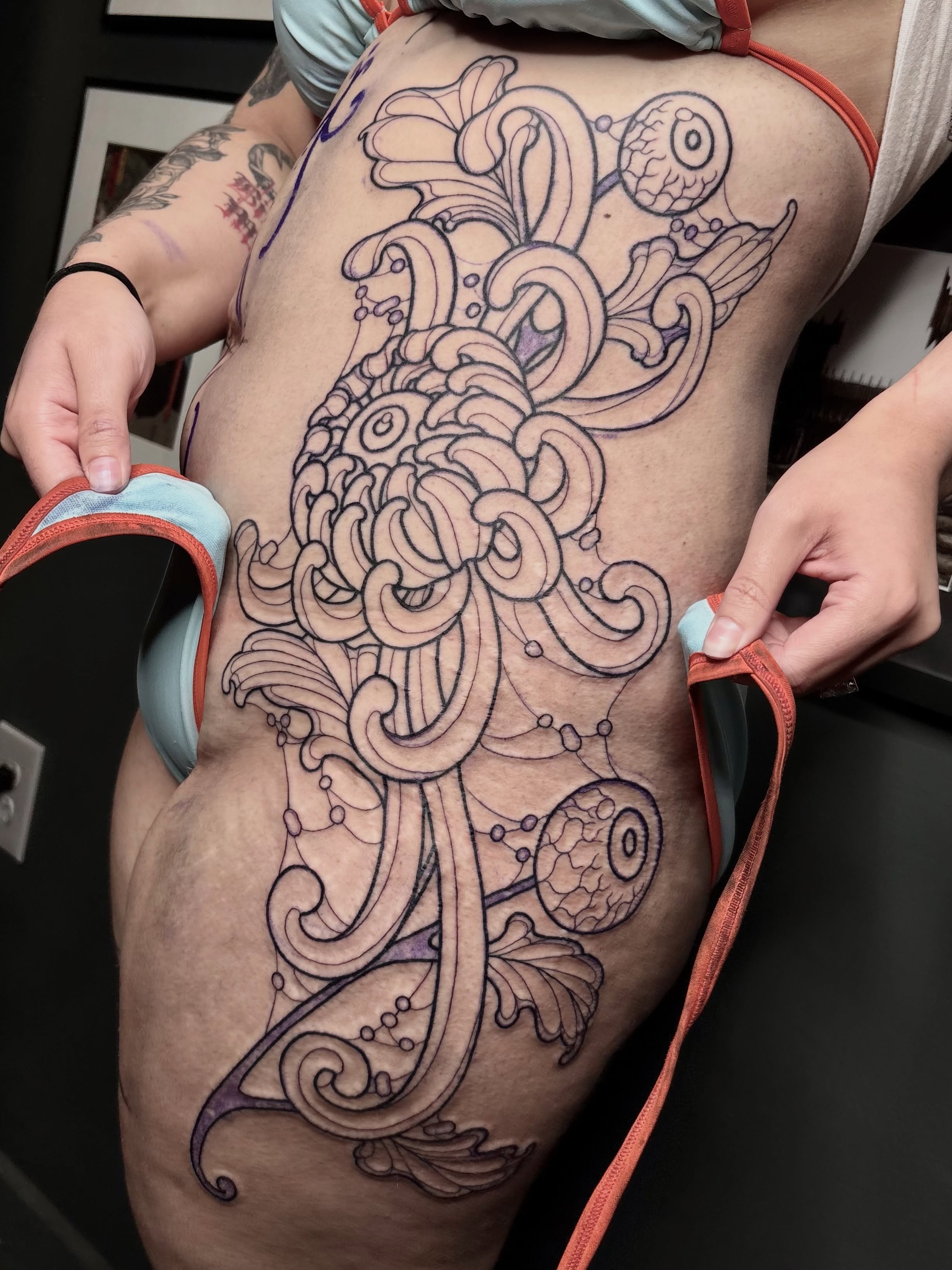 Tattoo by @thebbgoat — ornamental