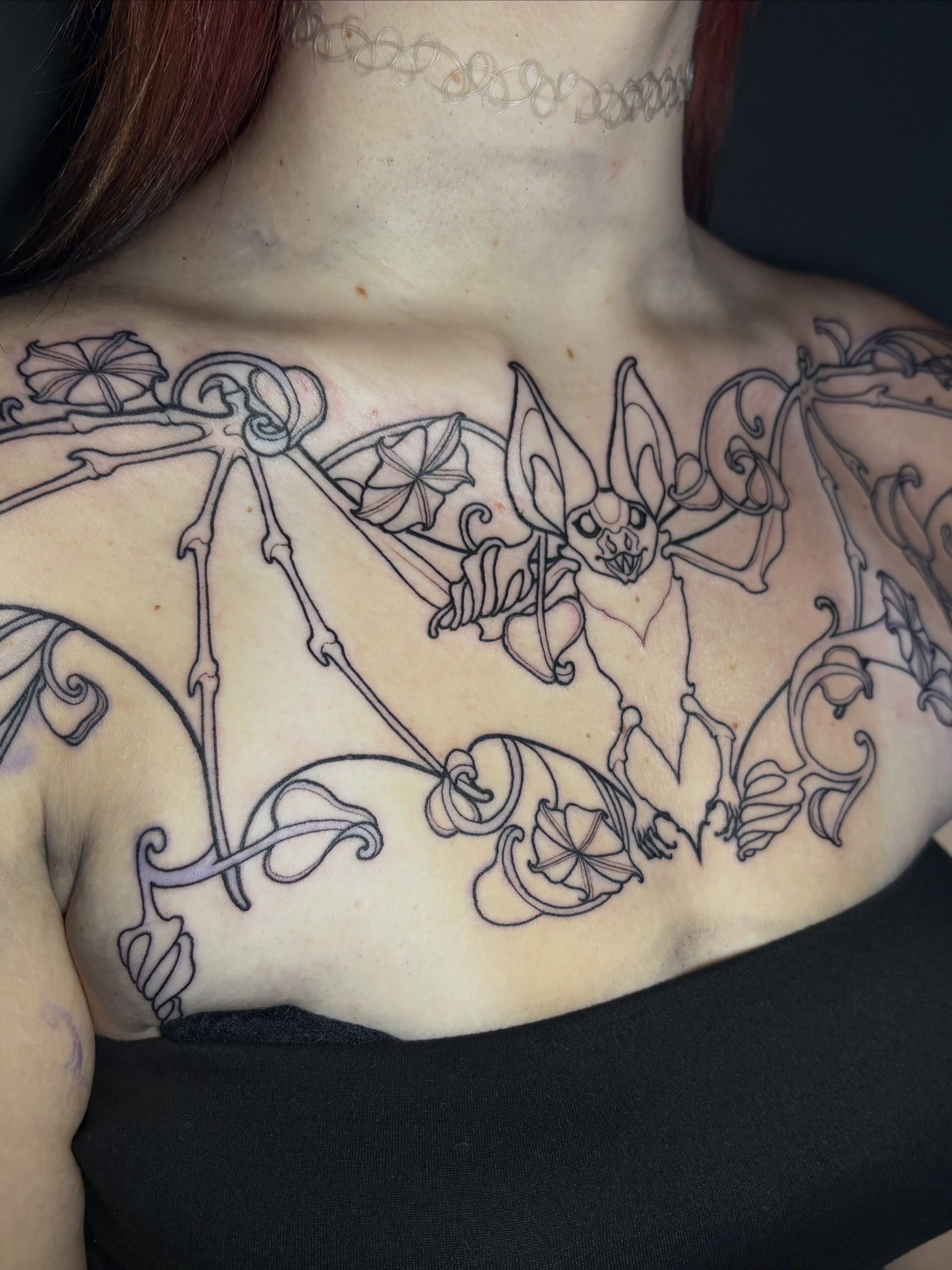Tattoo by @thebbgoat — black_and_grey, ornamental