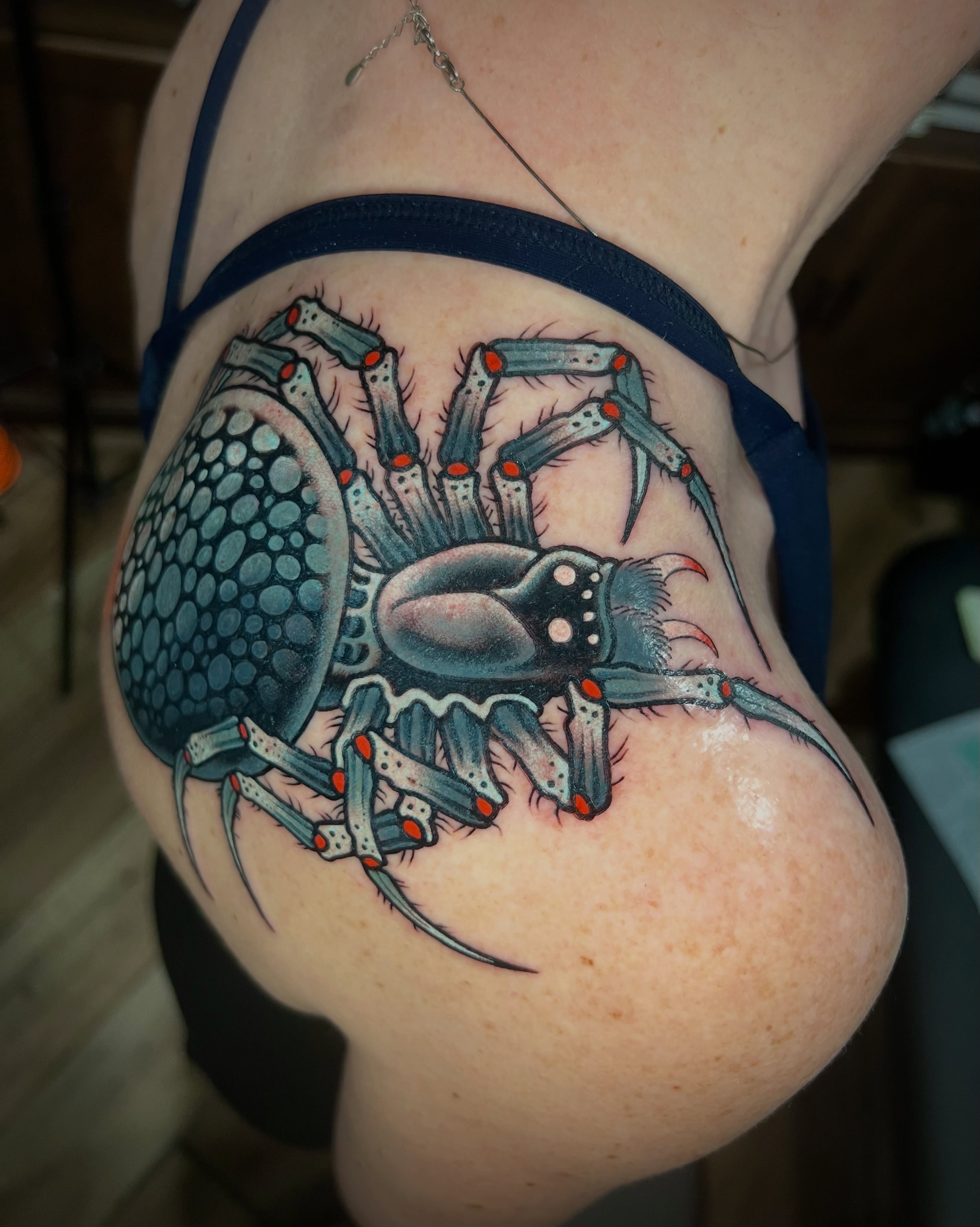 Tattoo by @curtbaer — dotwork