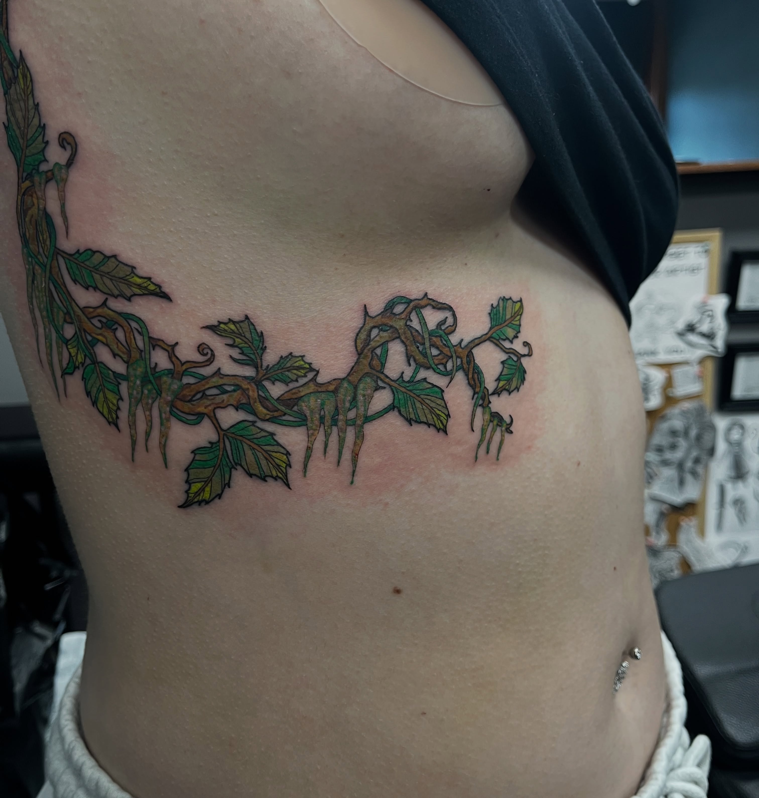 Tattoo by @autumnrosetattoos — dotwork