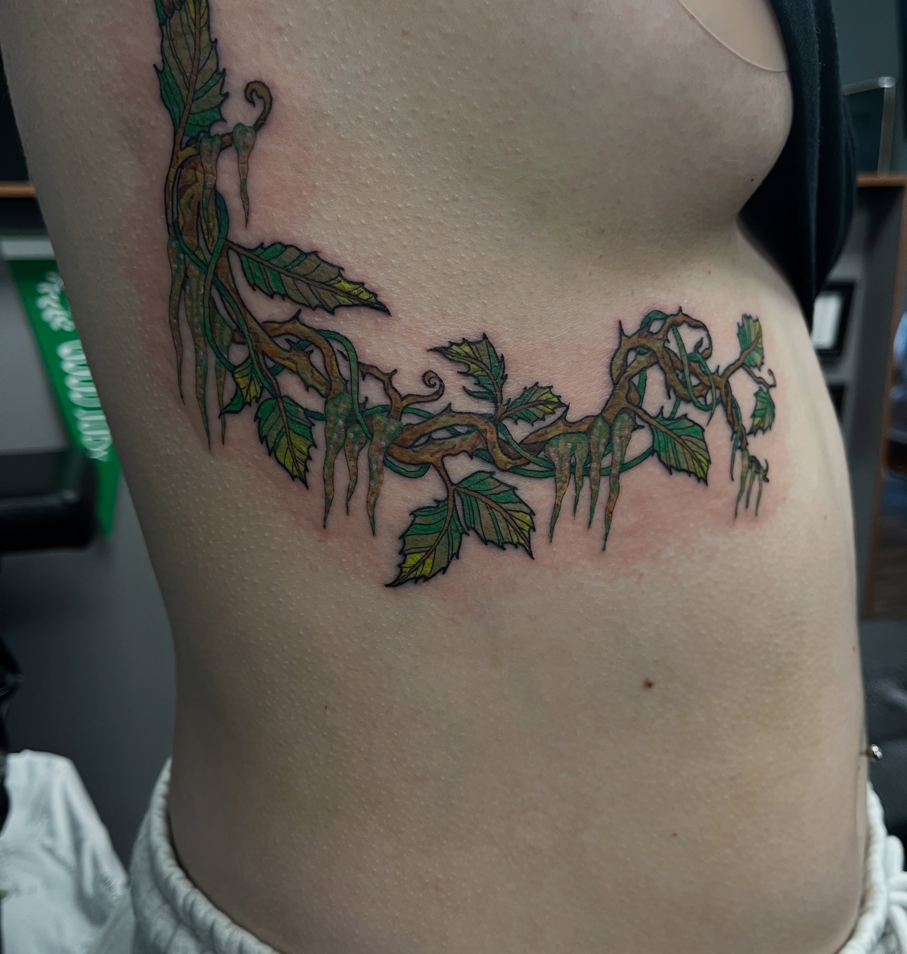 Tattoo by @autumnrosetattoos — dotwork