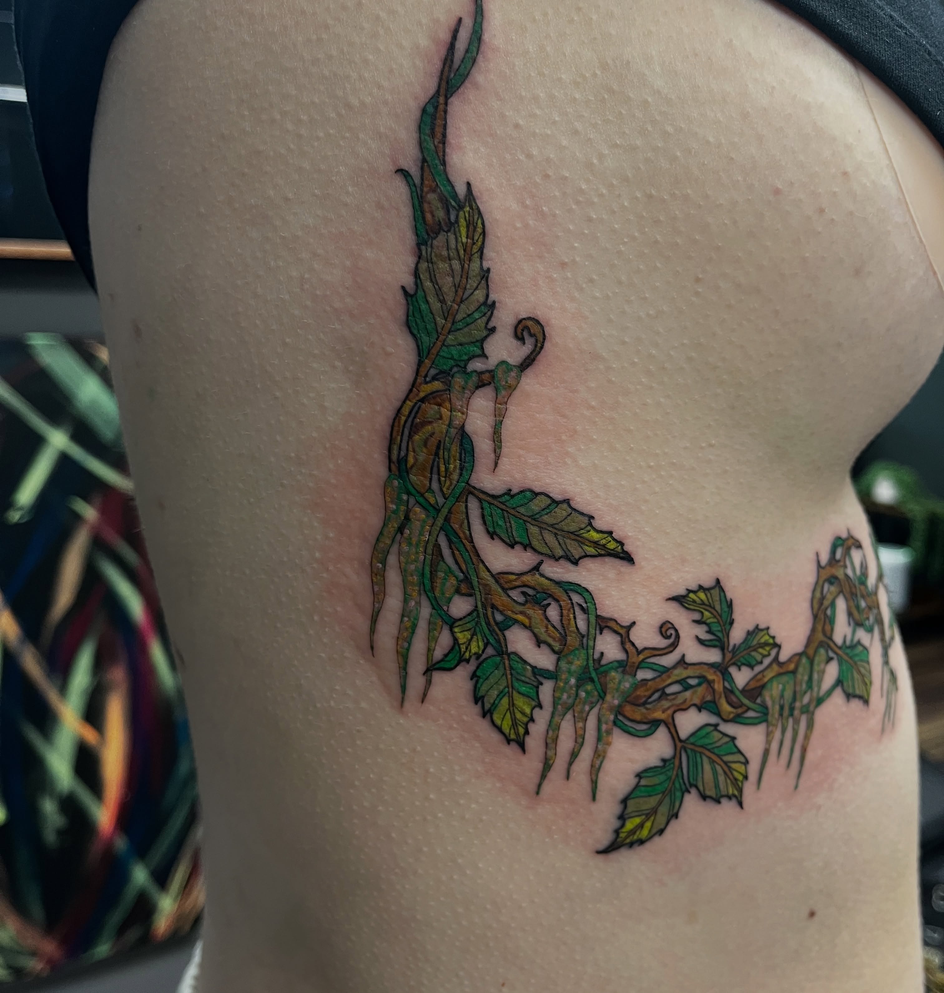 Tattoo by @autumnrosetattoos — dotwork