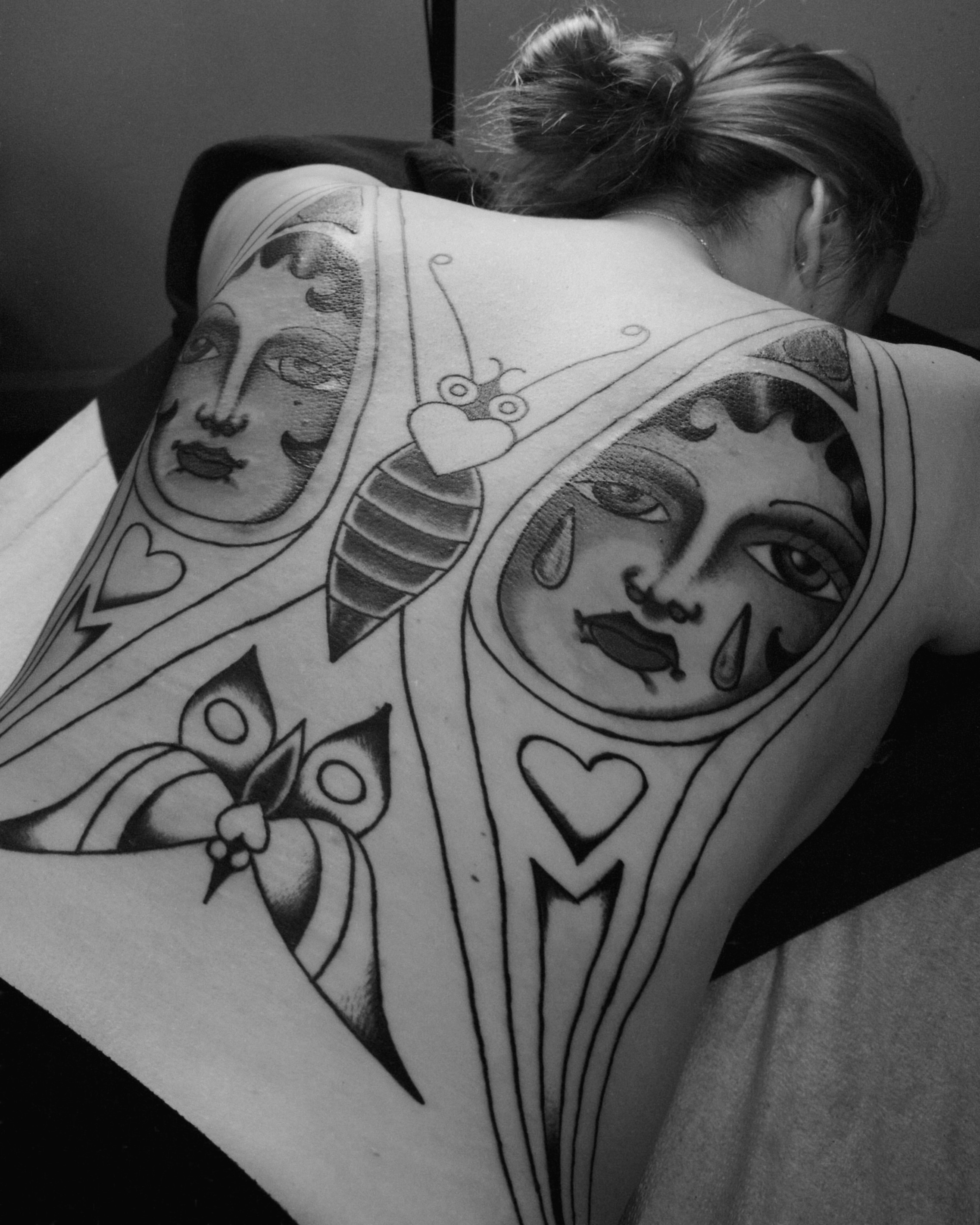 Tattoo by @natsradtatts — american_traditional, black_and_grey