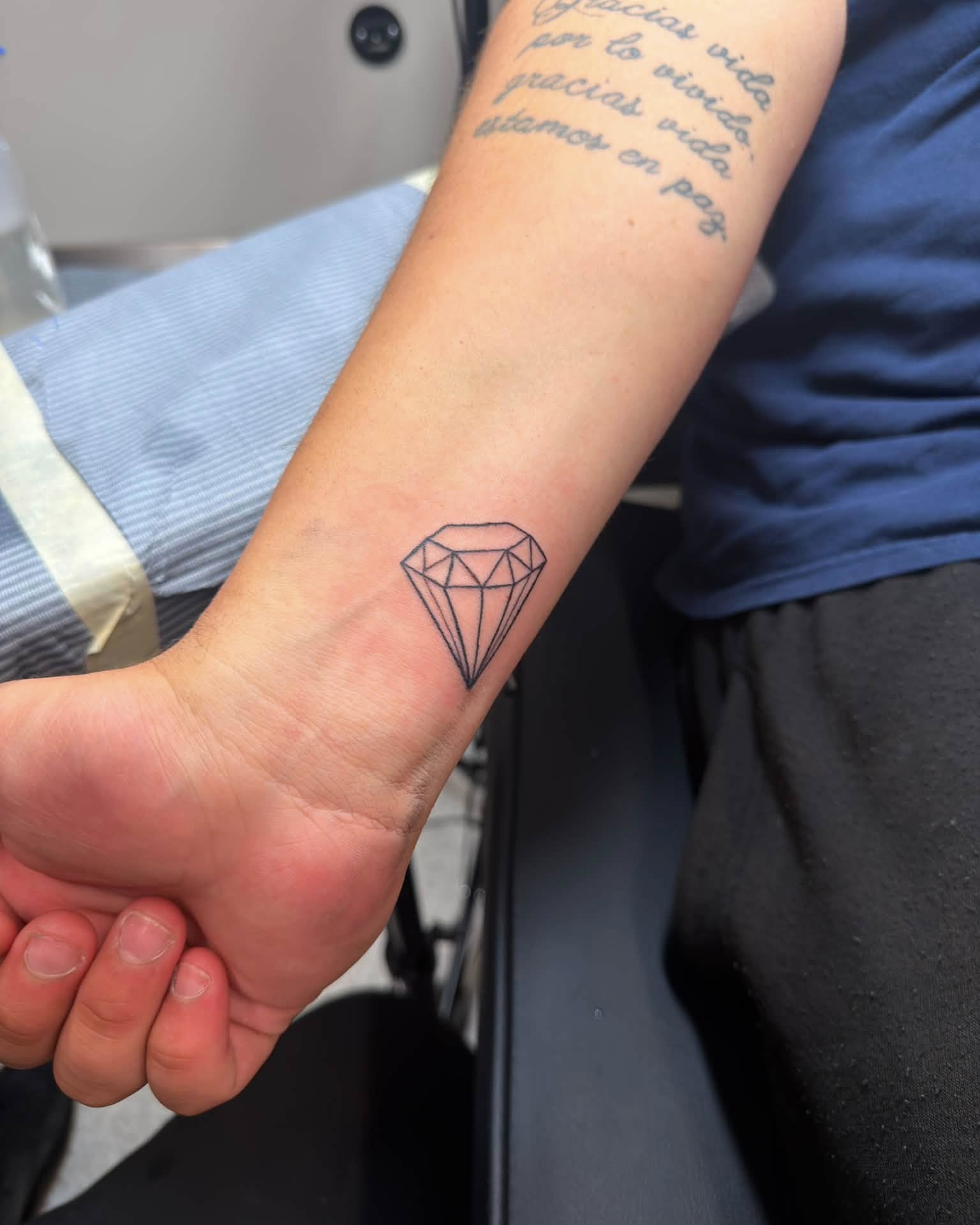 Tattoo by @jambootstattoos — geometric