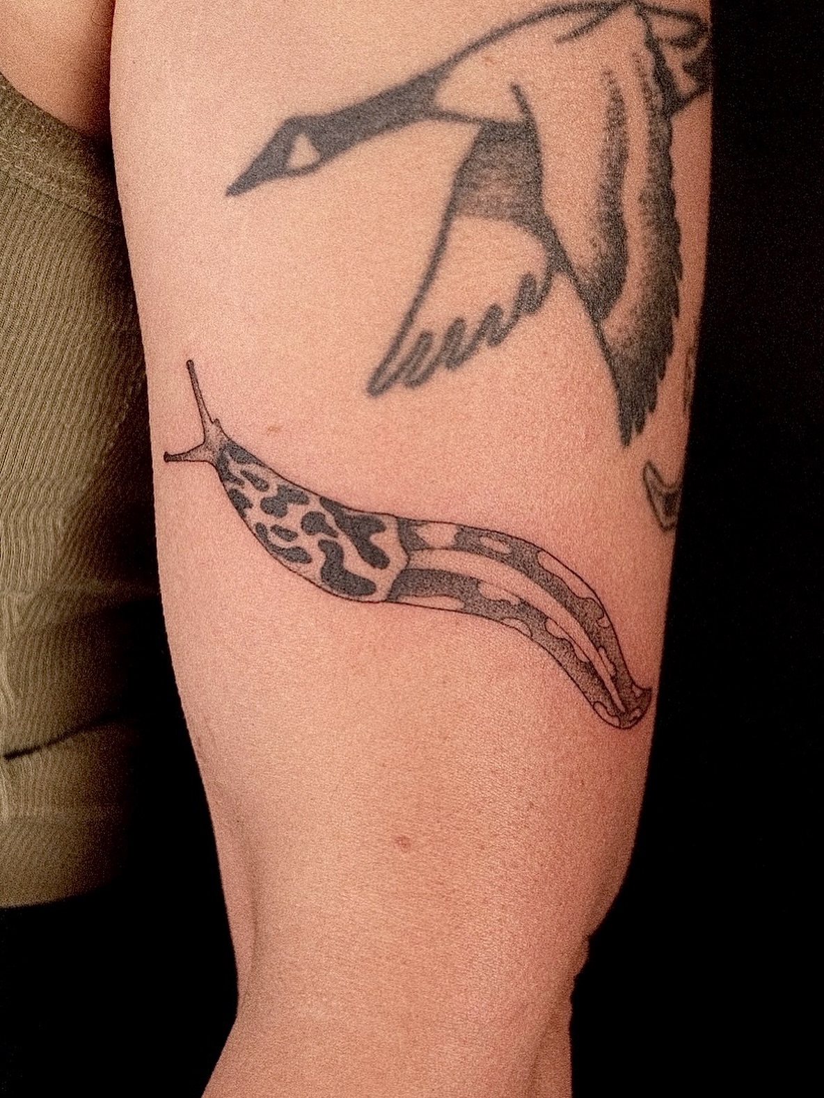 Tattoo by @shaypokes — black_and_grey