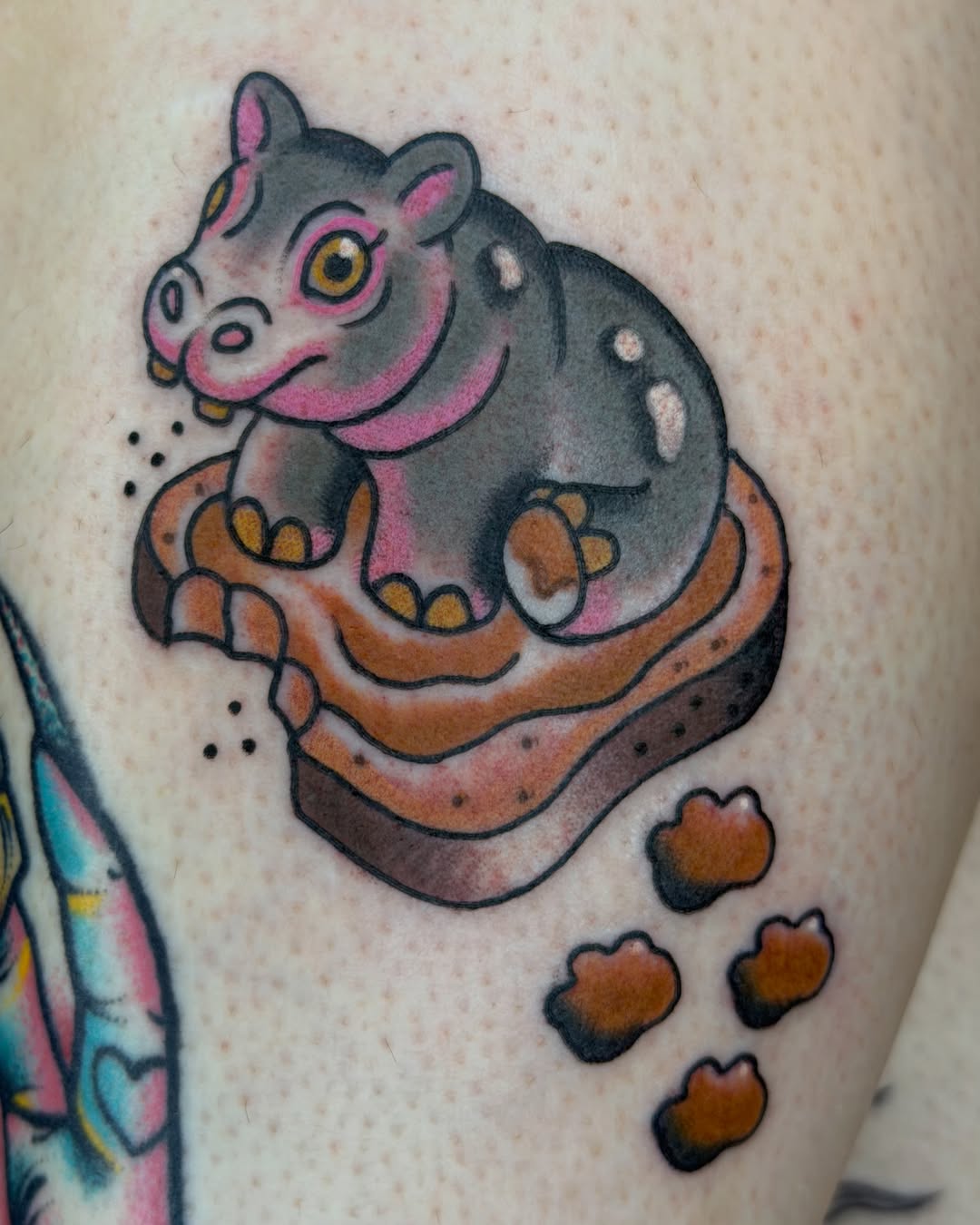 Tattoo by @verylame — dotwork