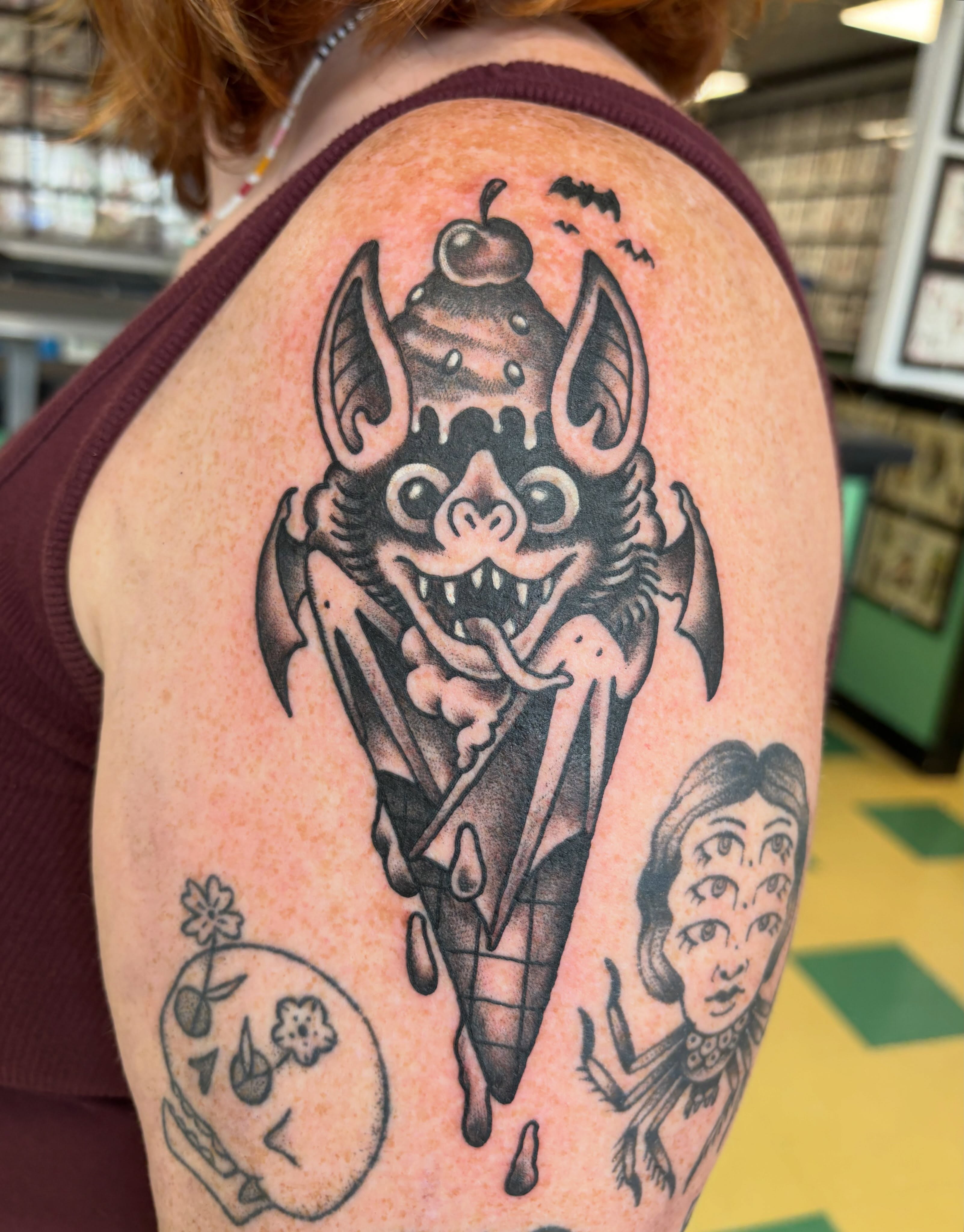 Tattoo by @janman_tattoos — american_traditional, black_and_grey
