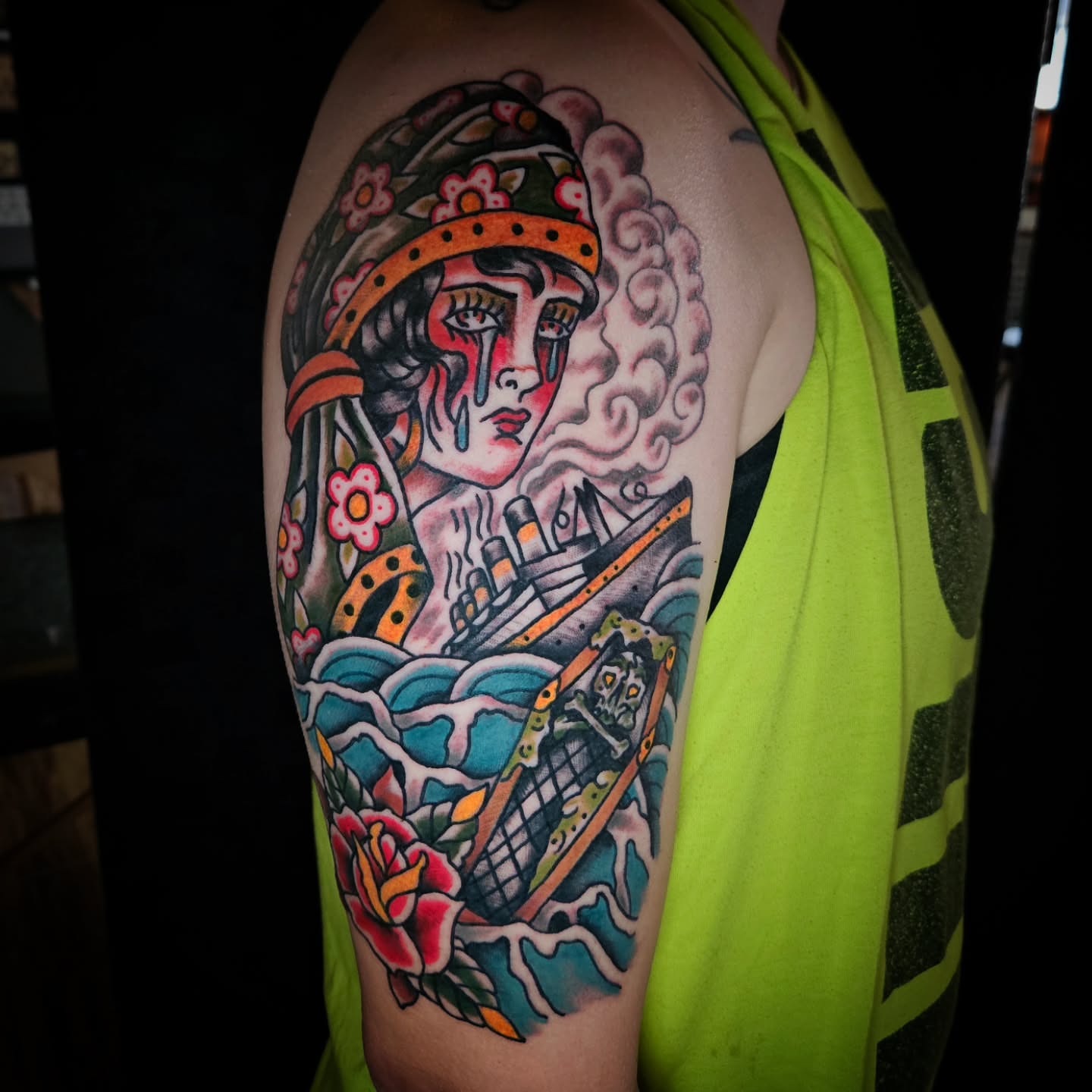 Tattoo by Celina Ward, El Paso, TX