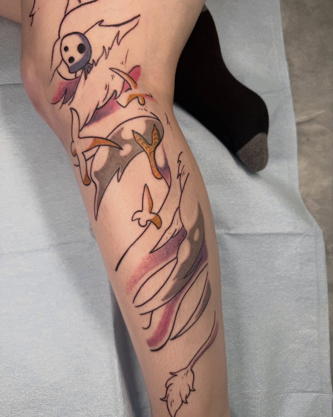 Tattoo by @manaxmike — anime
