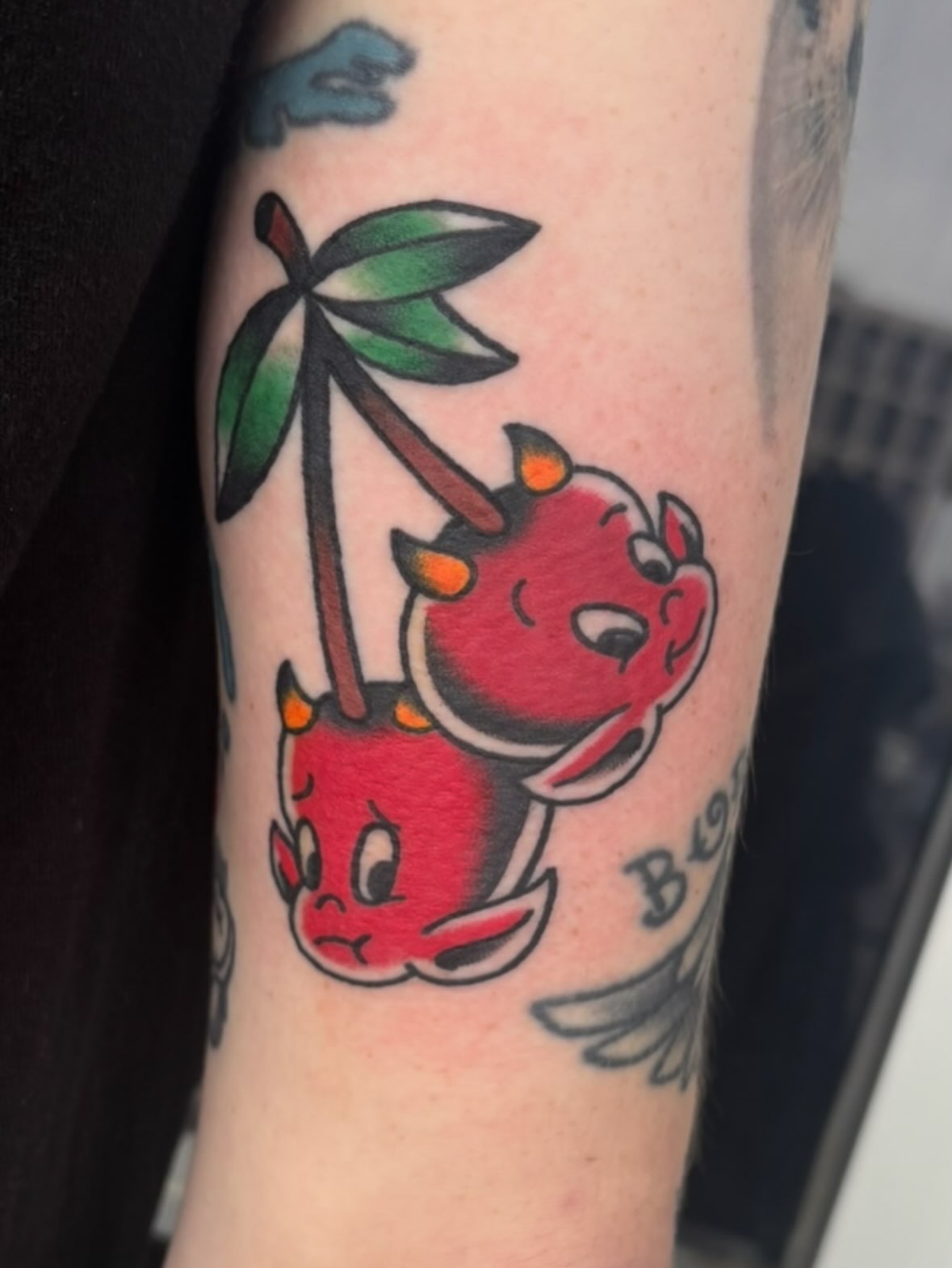 Tattoo by @taylor_einan โ new_school, illustrative