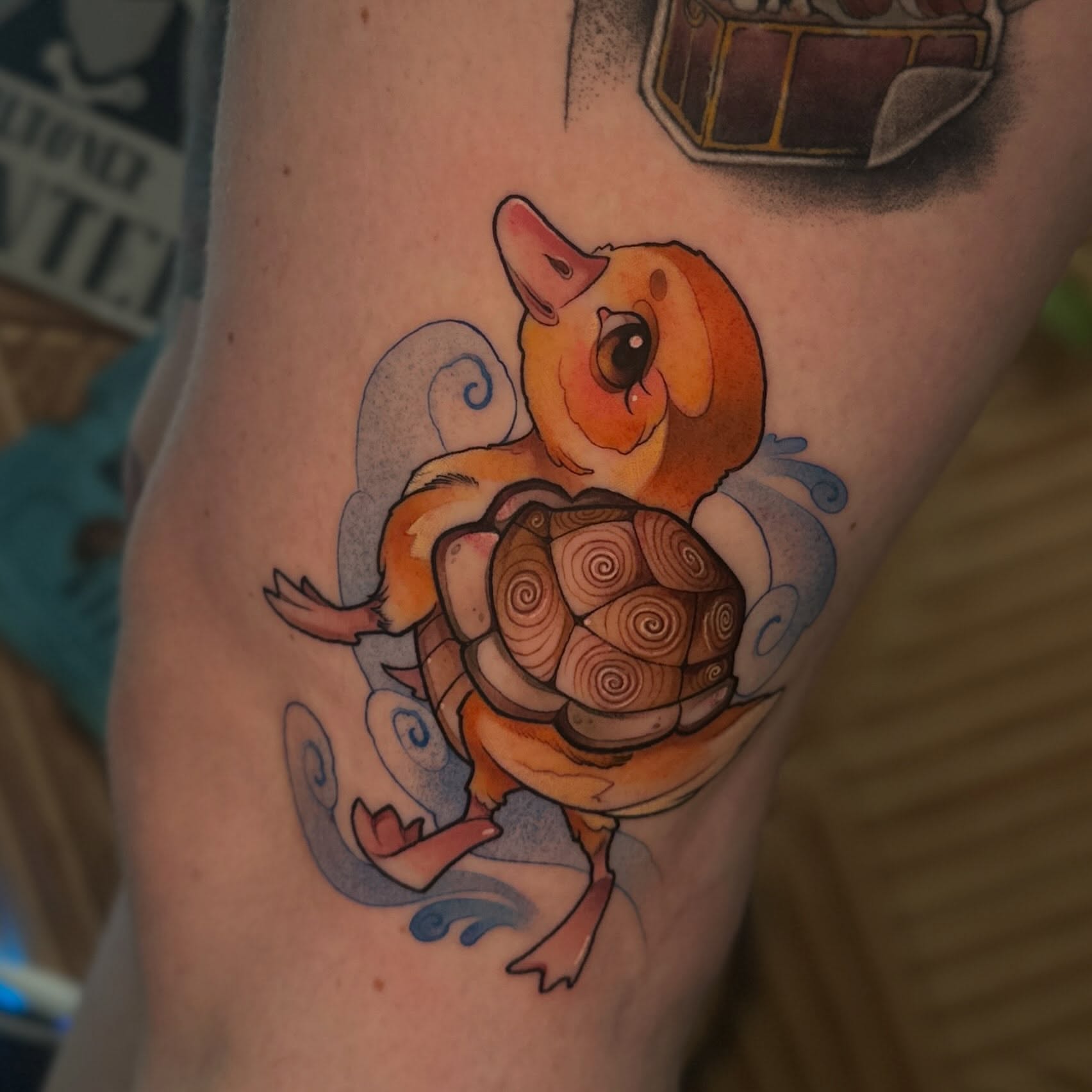 Tattoo by @mattisonfire — dotwork