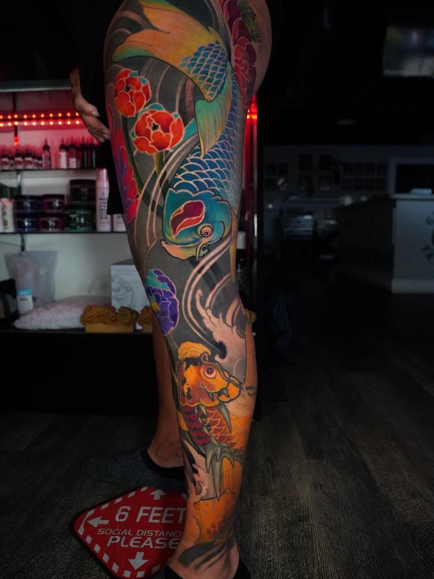 Tattoo by Grego Hernandez, Miami, FL