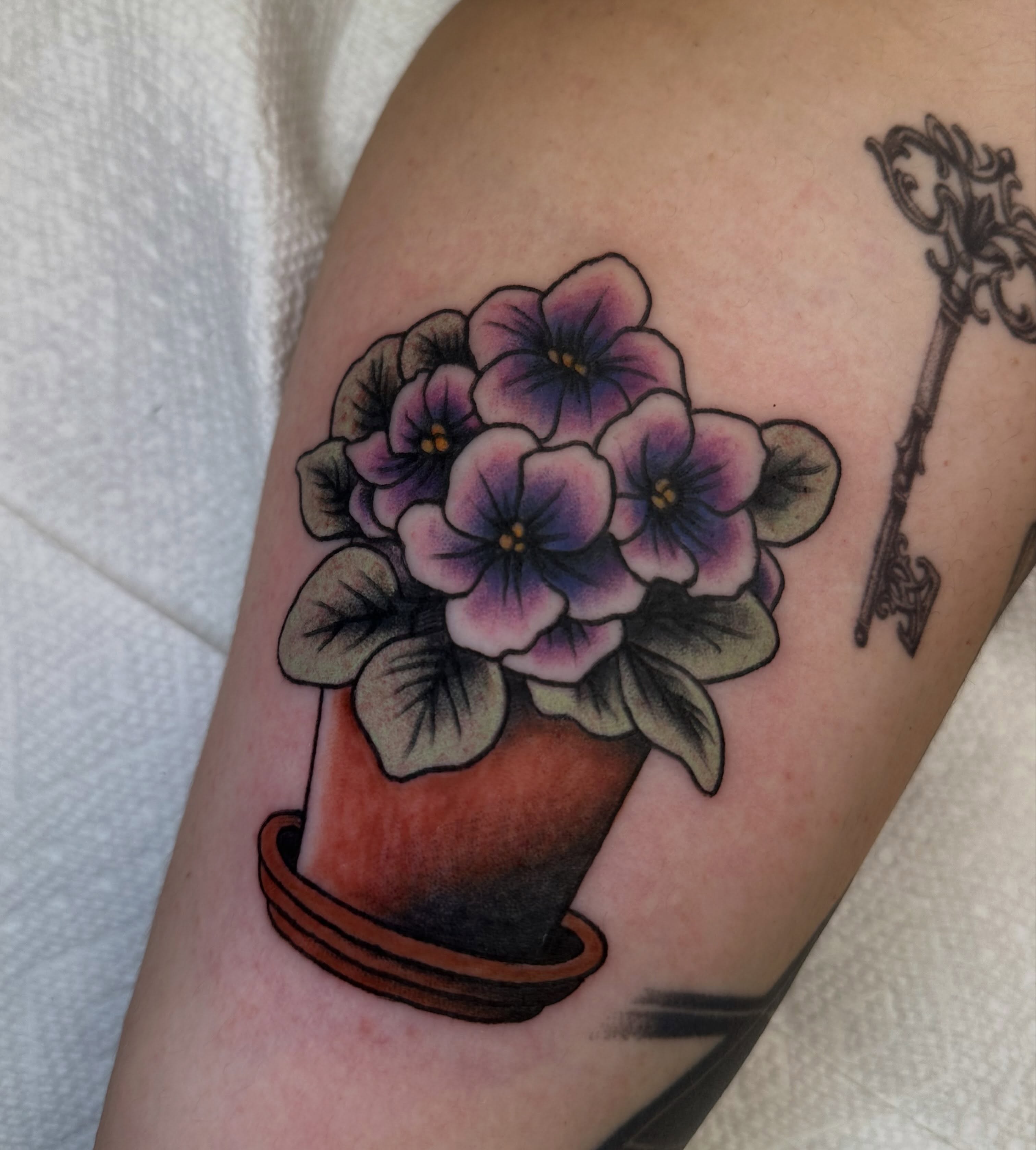Tattoo by @gloomybugz — american_traditional