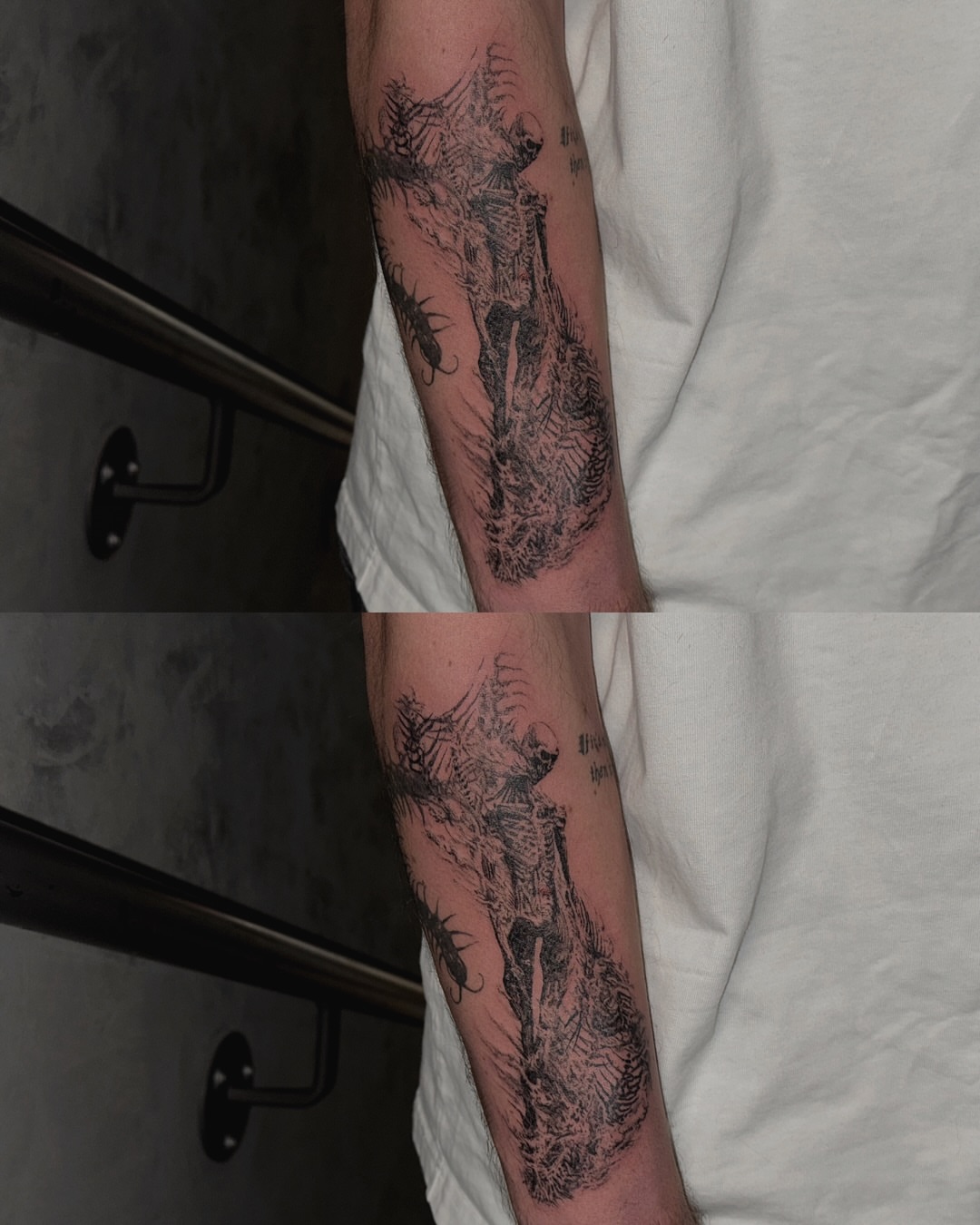 Tattoo by @sacer________ — black_and_grey
