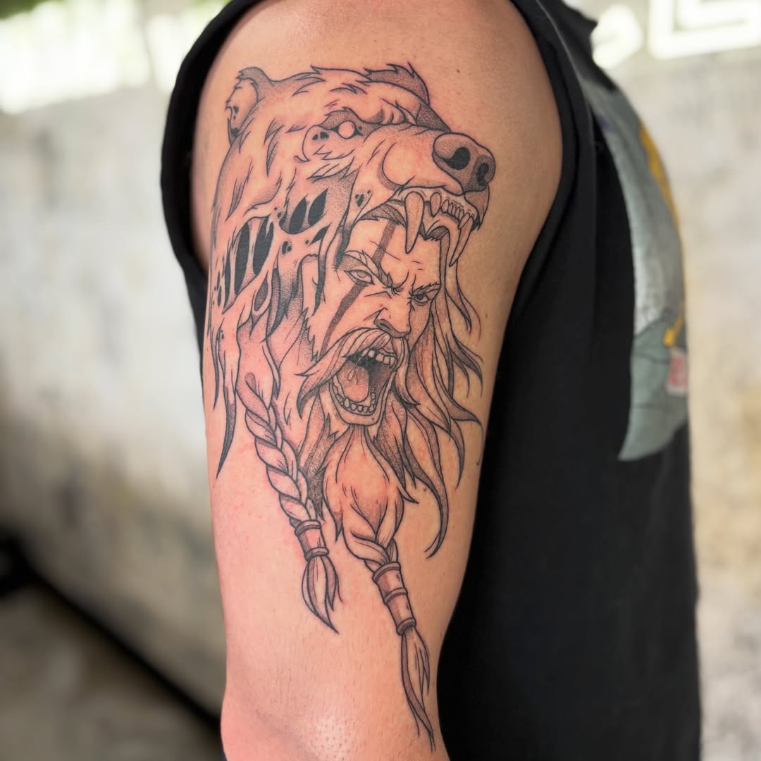 Tattoo by @5am.x.tattoos β black_and_grey, realism