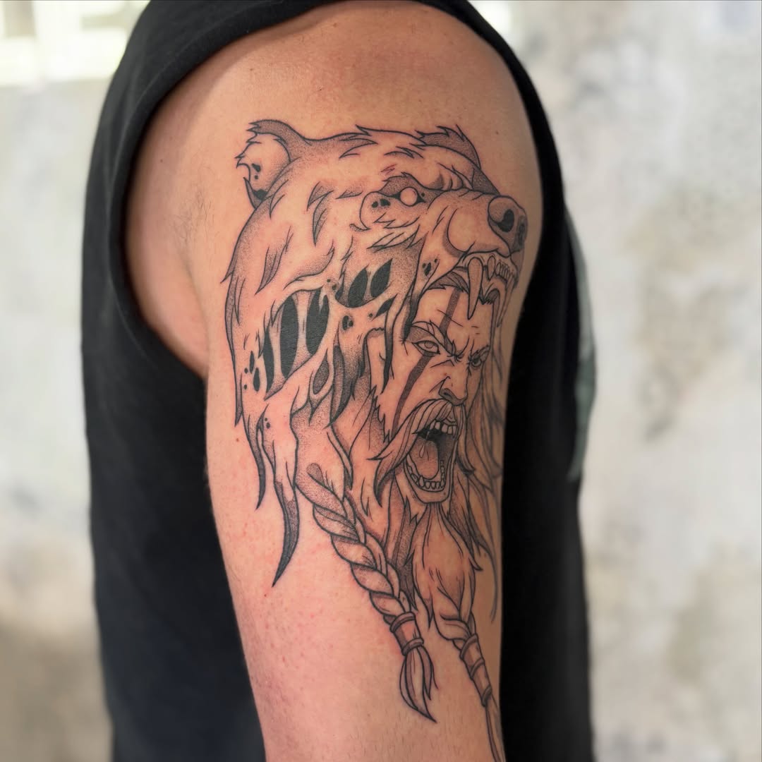 Tattoo by @5am.x.tattoos β black_and_grey, realism