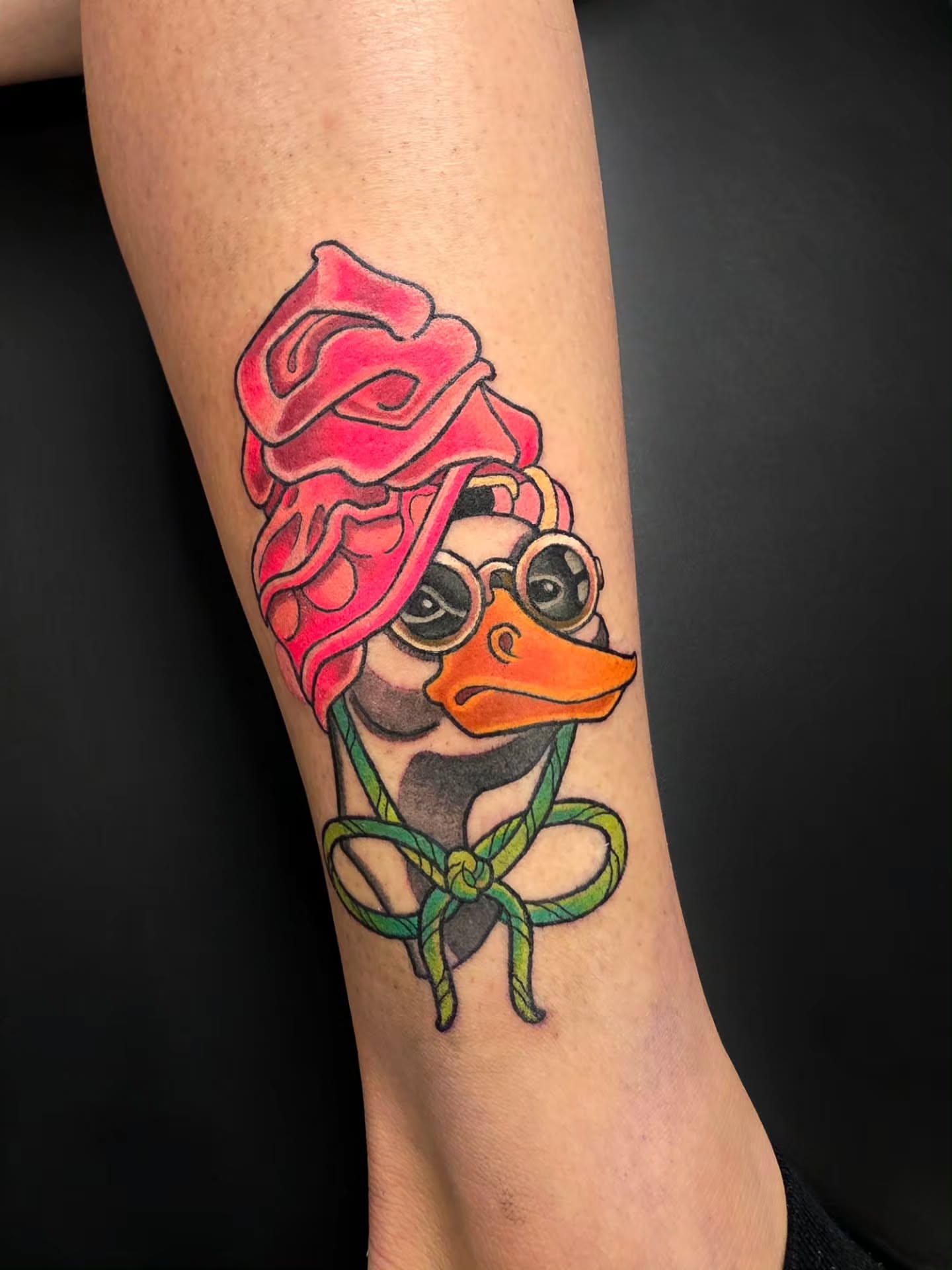 Tattoo by @the.morrioghain — new_school, realism