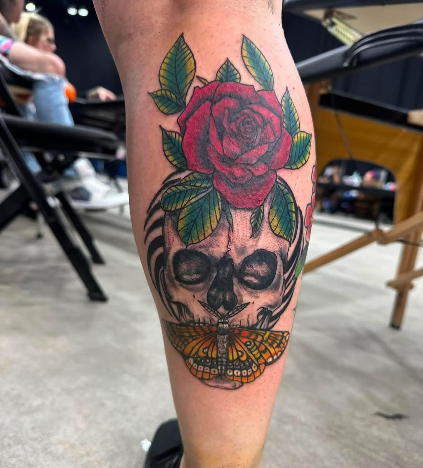 Tattoo by @dsteal03 — american_traditional, realism