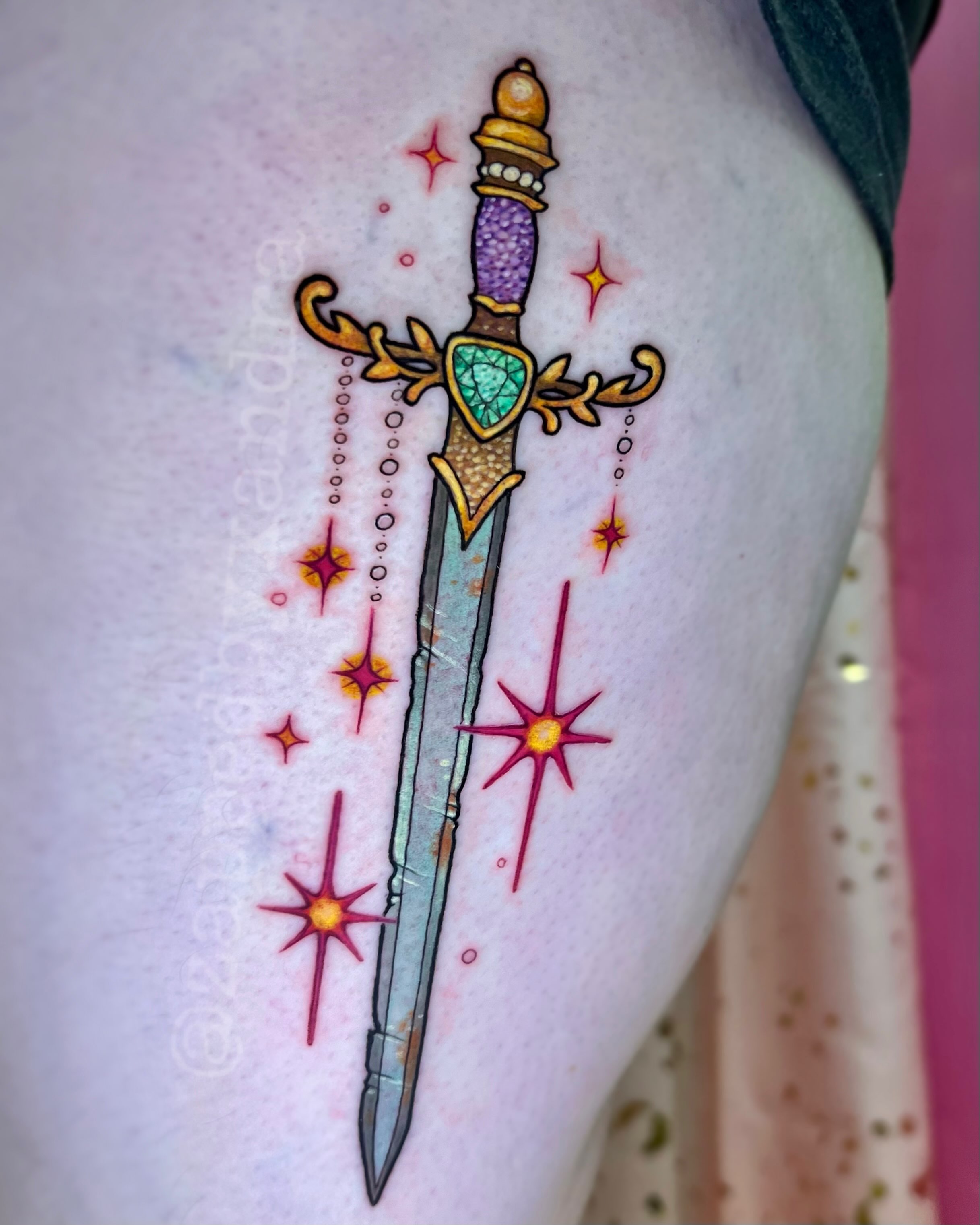 Tattoo by @zappedbyxandra โ american_traditional