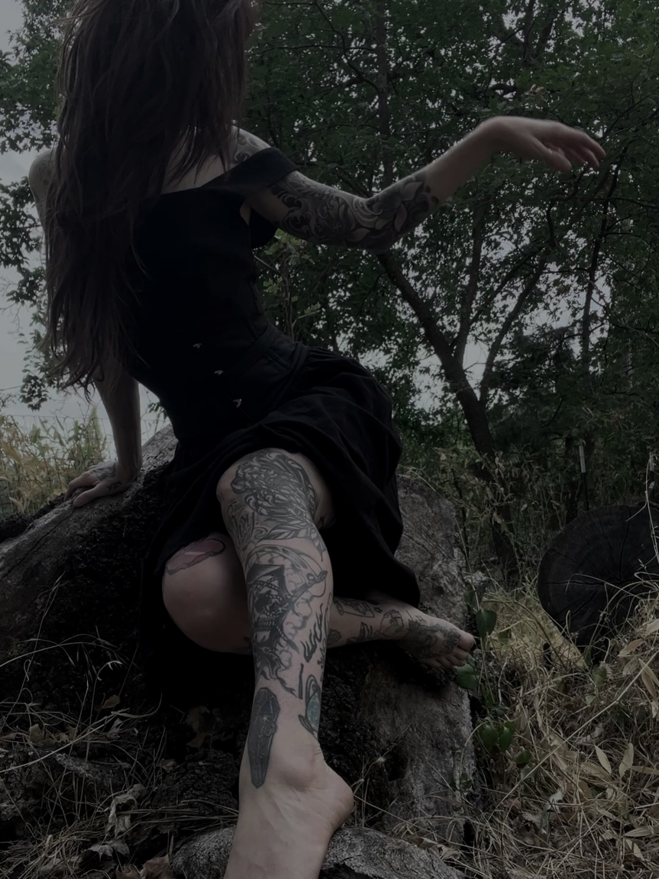 Tattoo by @mimzipma — black_and_grey
