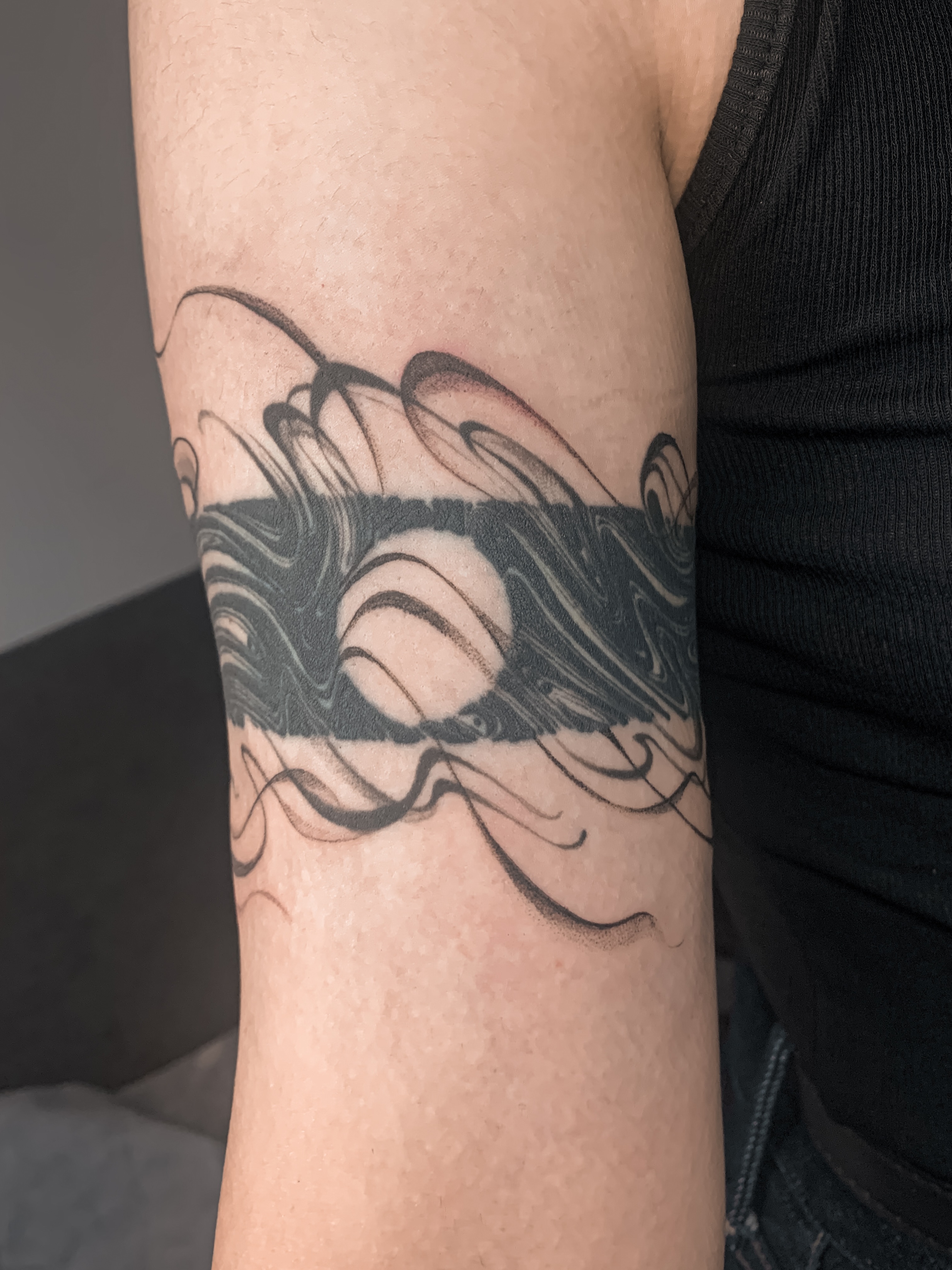 Tattoo by @__21.tattooworkerz__ — black_and_grey