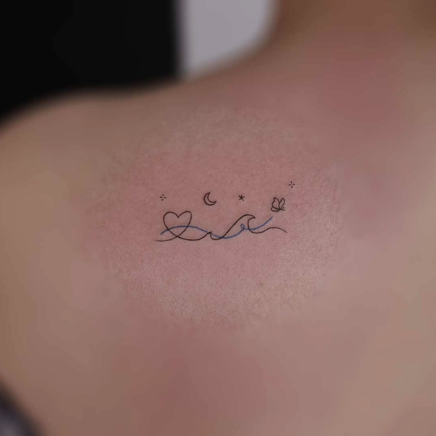 Tattoo by @gorae_tattoo — minimalist